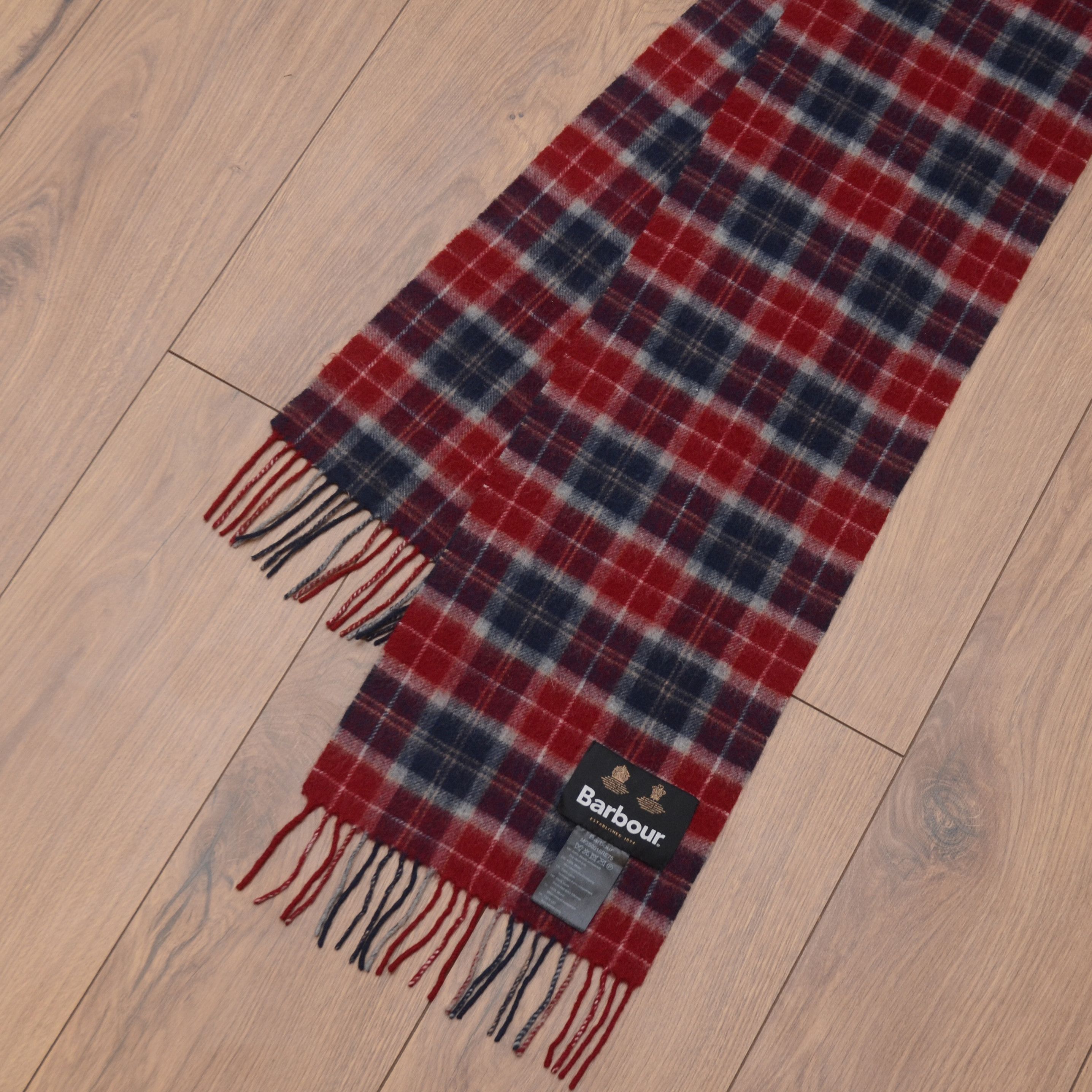 Barbour Barbour Winter Tartan Nova Check 100% Lambswool Scarf Unisex Size ONE SIZE - 6 Thumbnail