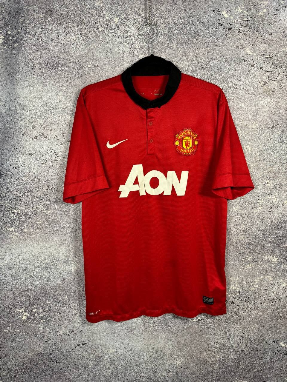 Nike Vintage Manchester United 2013/14 Nike Soccer Jersey Size US XL / EU 56 / 4 - 1 Thumbnail