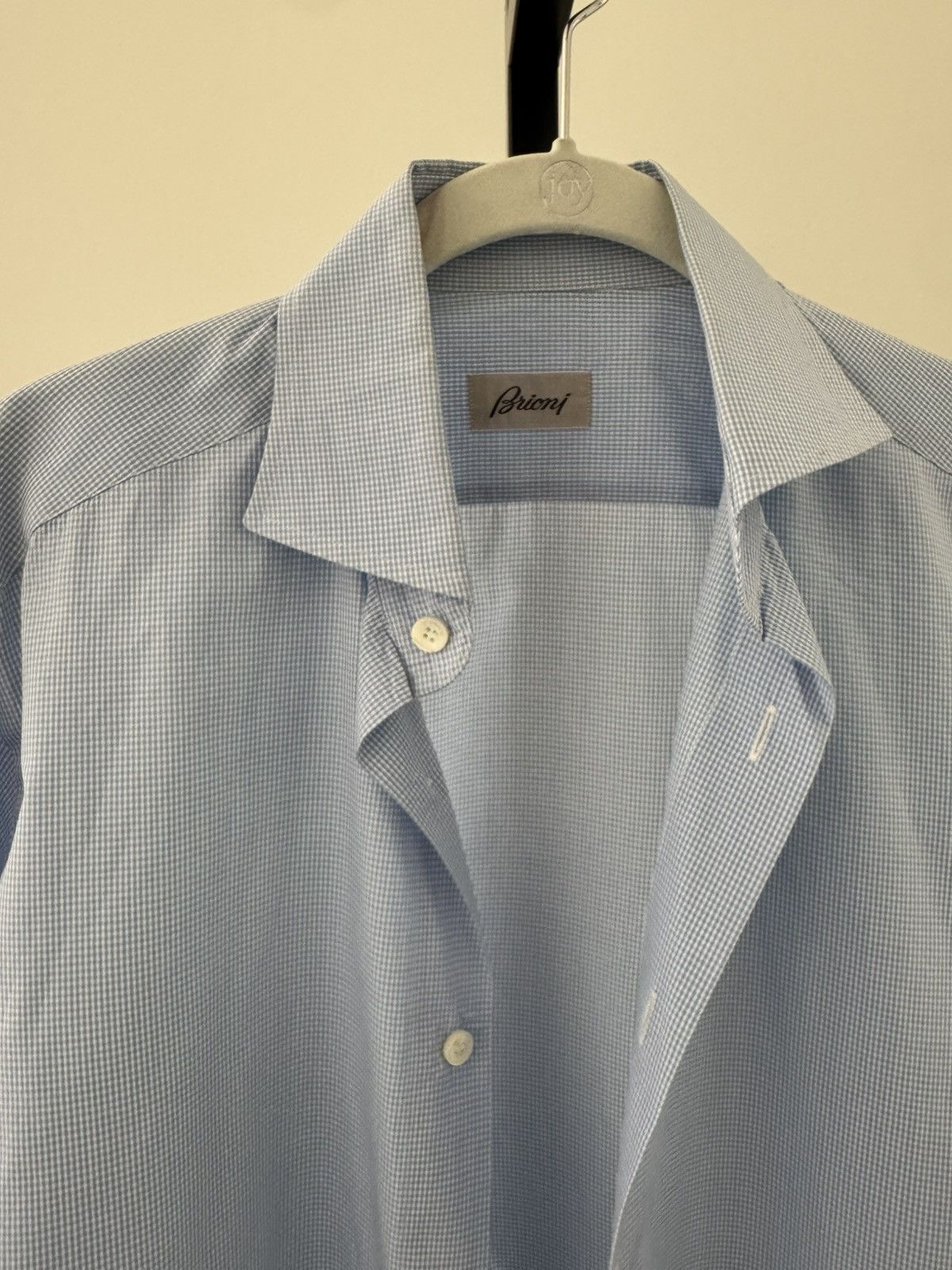 Brioni Brioni blue essential dress shirt Size US S / EU 44-46 / 1 - 2 Thumbnail
