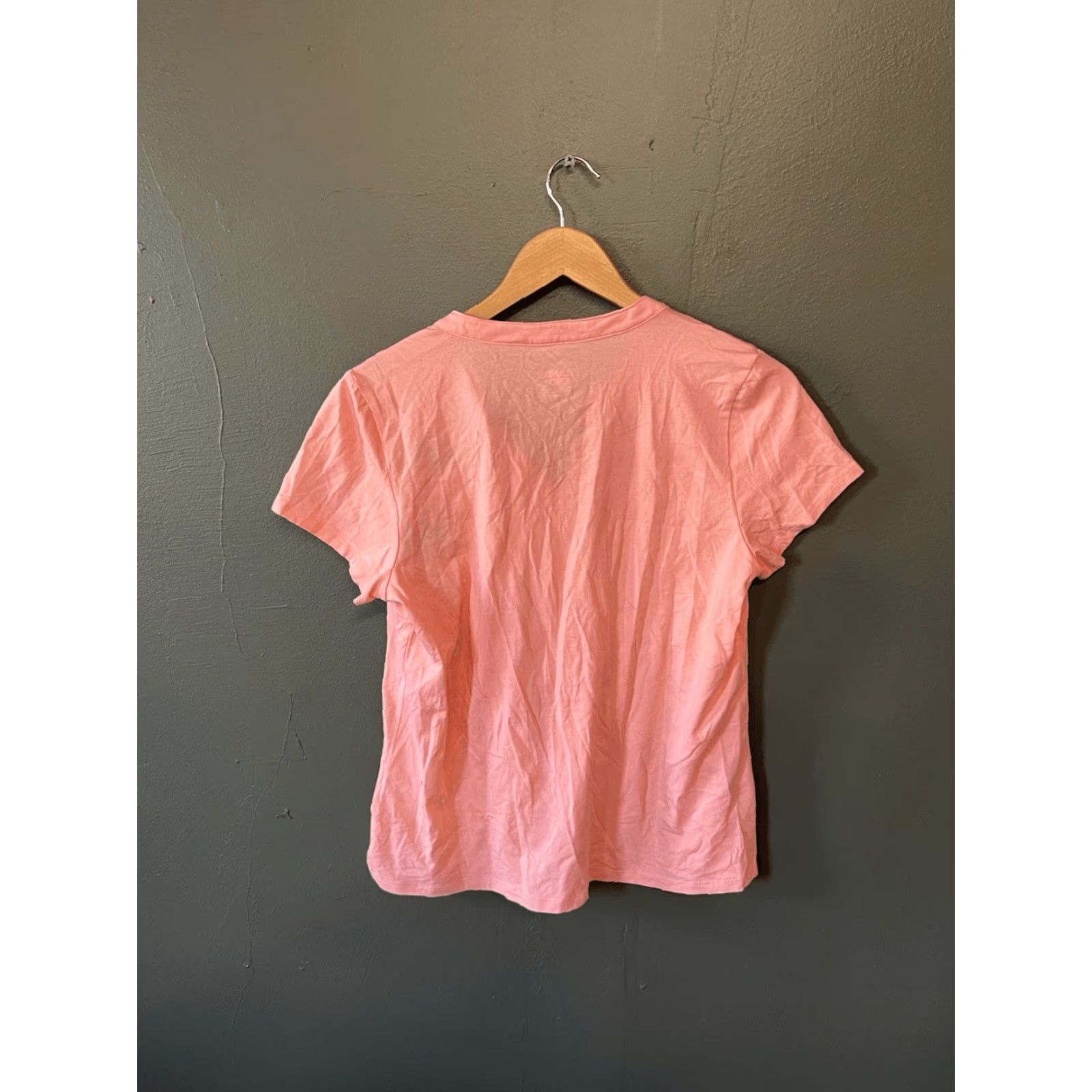 Lands' End Lands' End Womens Pink Short Sleeve Button-Up Shirt NWT Size S Size S / US 4 / IT 40 - 2 Thumbnail