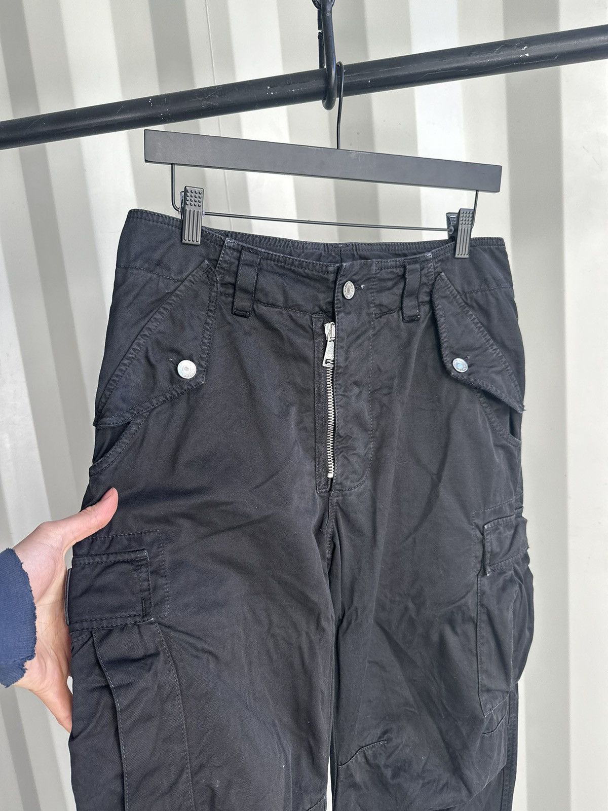Dolce & Gabbana Distressed Cargo Ankle Zip Pants Size US 31 - 2 Thumbnail