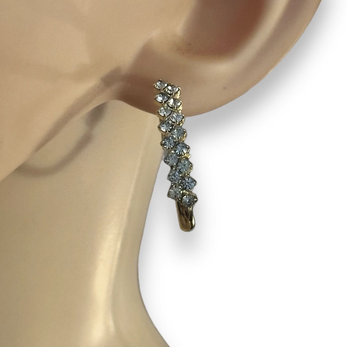 Other Cubic zirconia hoop earrings Size ONE SIZE - 2 Thumbnail