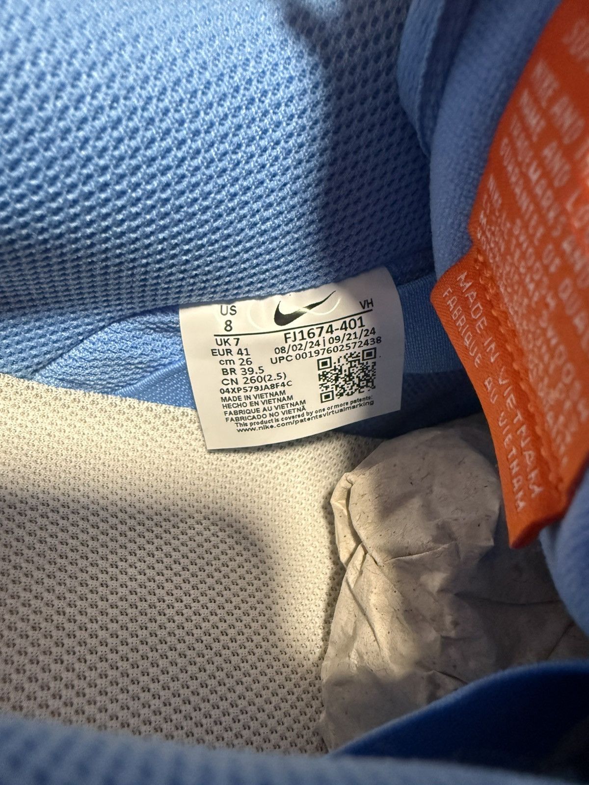 Nike SB Nike SB Dunk Low Pro University Blue Gum Size US 8 / EU 41 - 8 Thumbnail