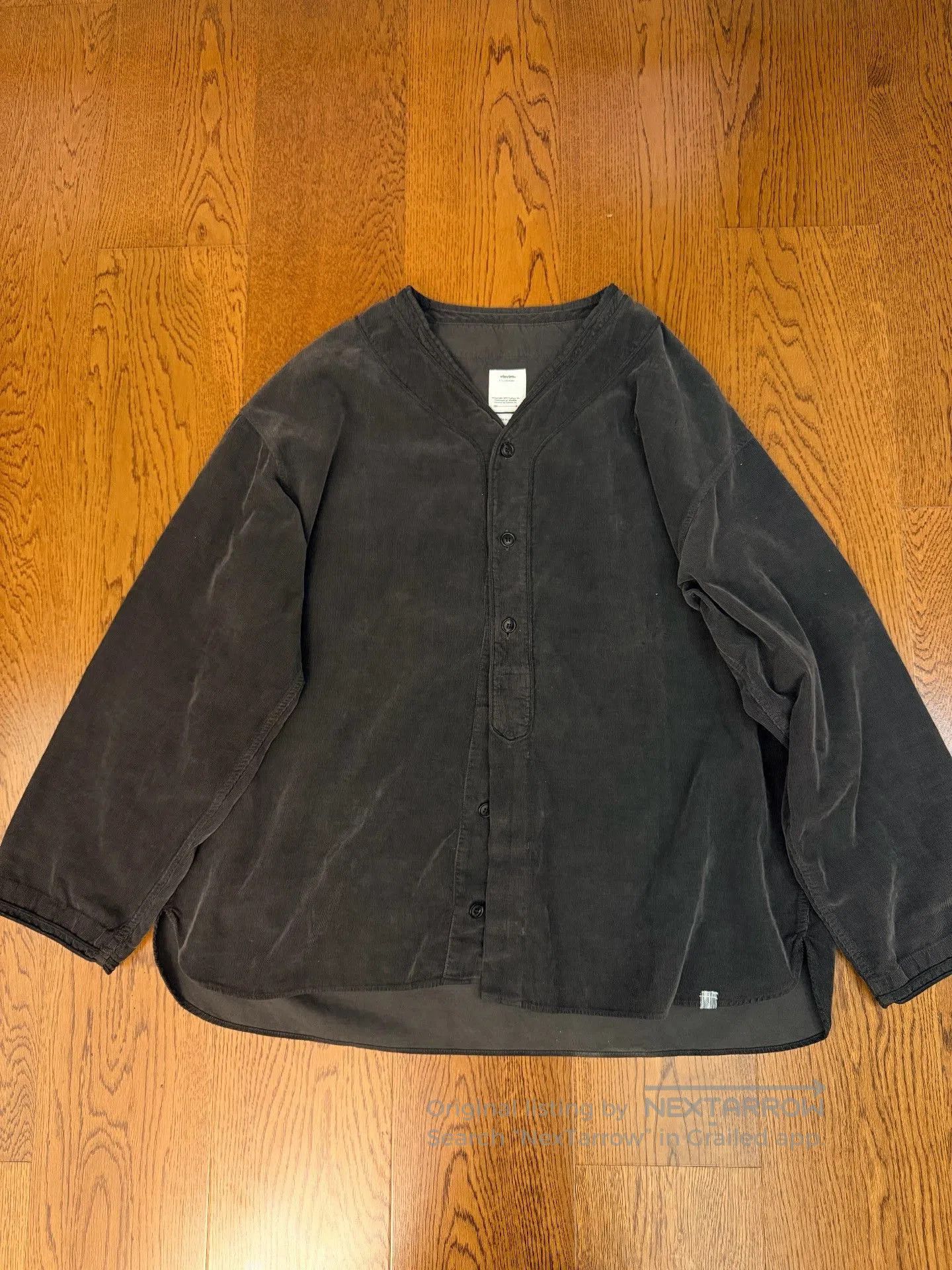 Visvim VISVIM 22AW DUGOUT L/S Corduroy Shirt. Size US XL / EU 56 / 4 - 1 Thumbnail