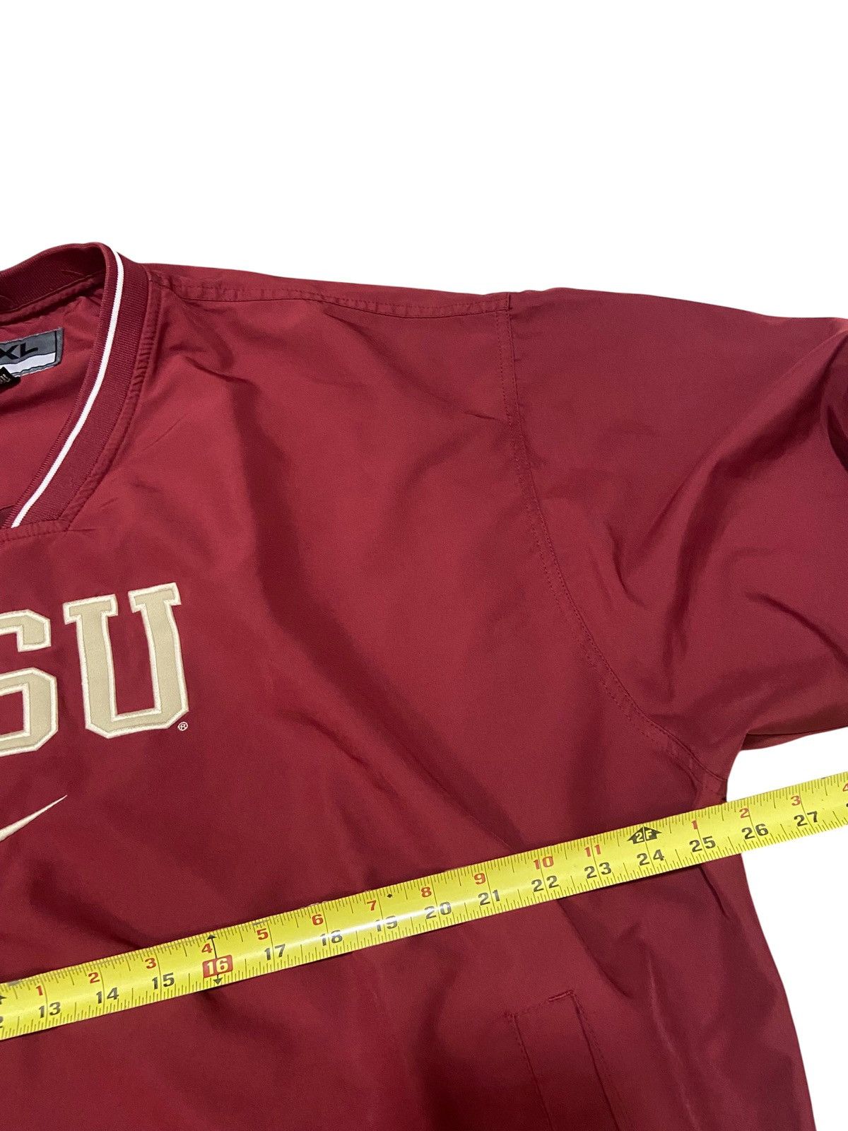 Nike VTG Florida State Jacket Mens XL FSU Nike Center Swoosh Size US XL / EU 56 / 4 - 10 Thumbnail