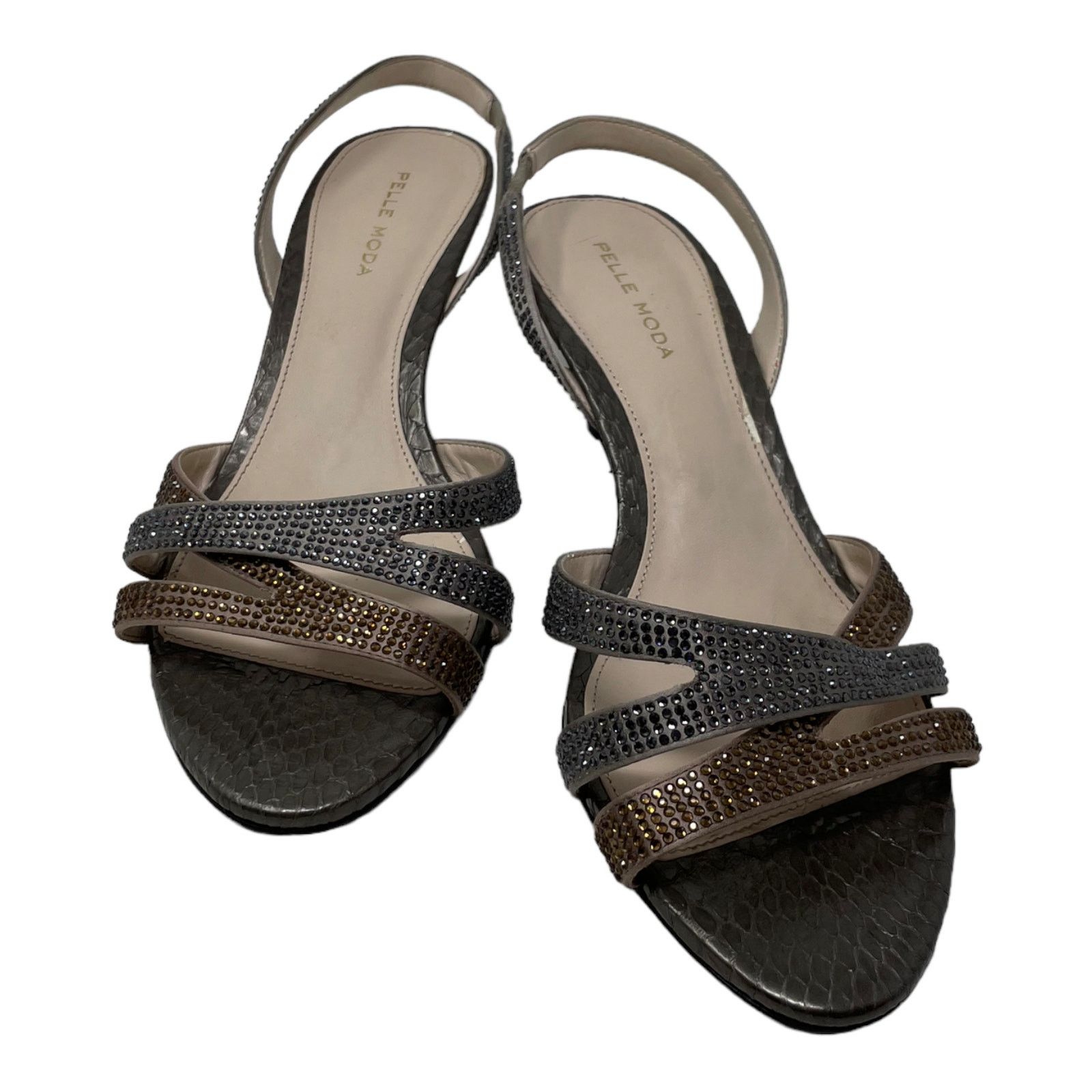Pelle Moda Pelle Moda rhinestones slingback sandals heels size 8.5 Size US 8.5 / IT 38.5 - 1 Thumbnail