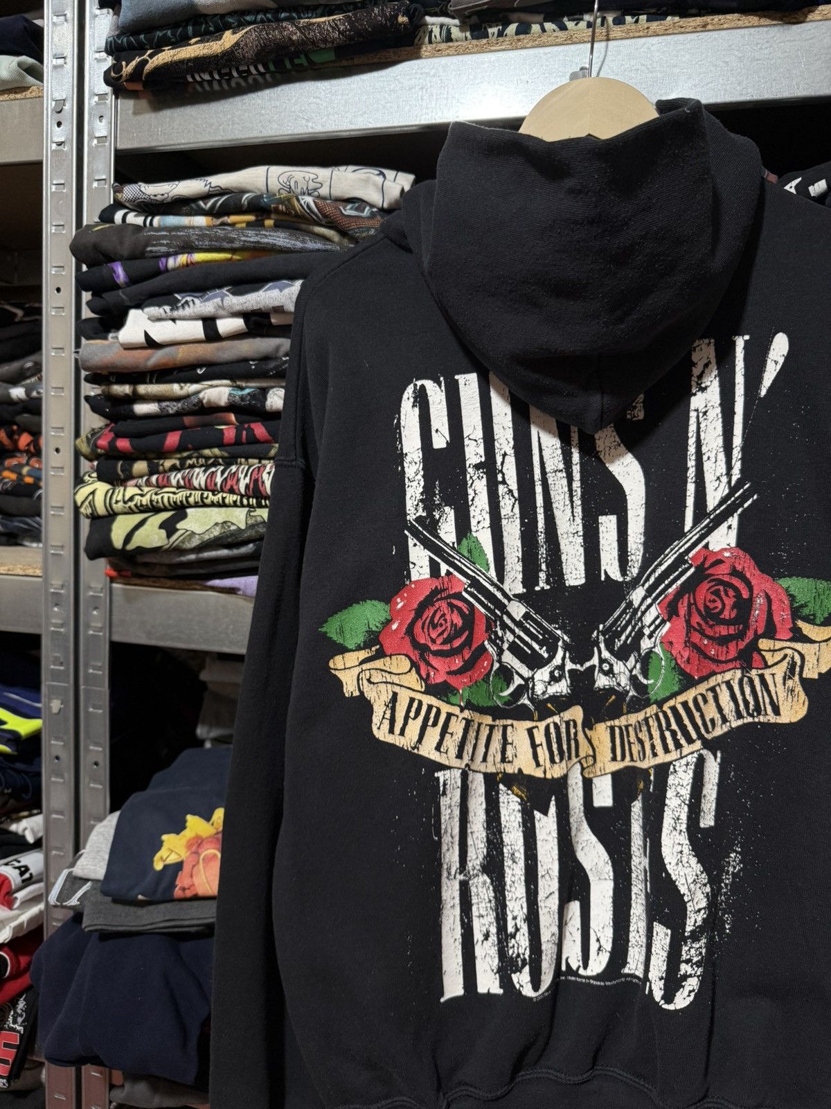 Band Tees Vintage 2014 Guns N Roses Appetite For Destruction Hoodie Size US L / EU 52-54 / 3 - 4 Thumbnail