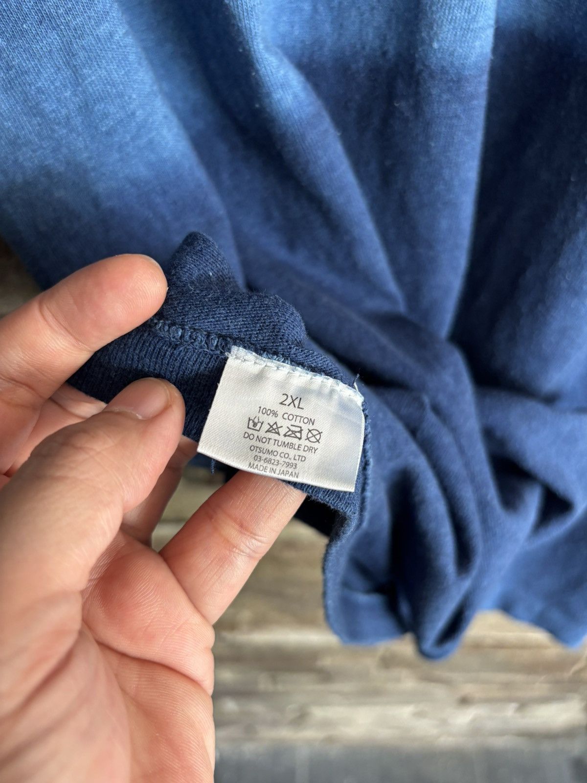 Human Made × Undercover Human Made Ningen-Sei Capsule Indigo Dyed Washed Tshirt Size US XL / EU 56 / 4 - 6 Thumbnail