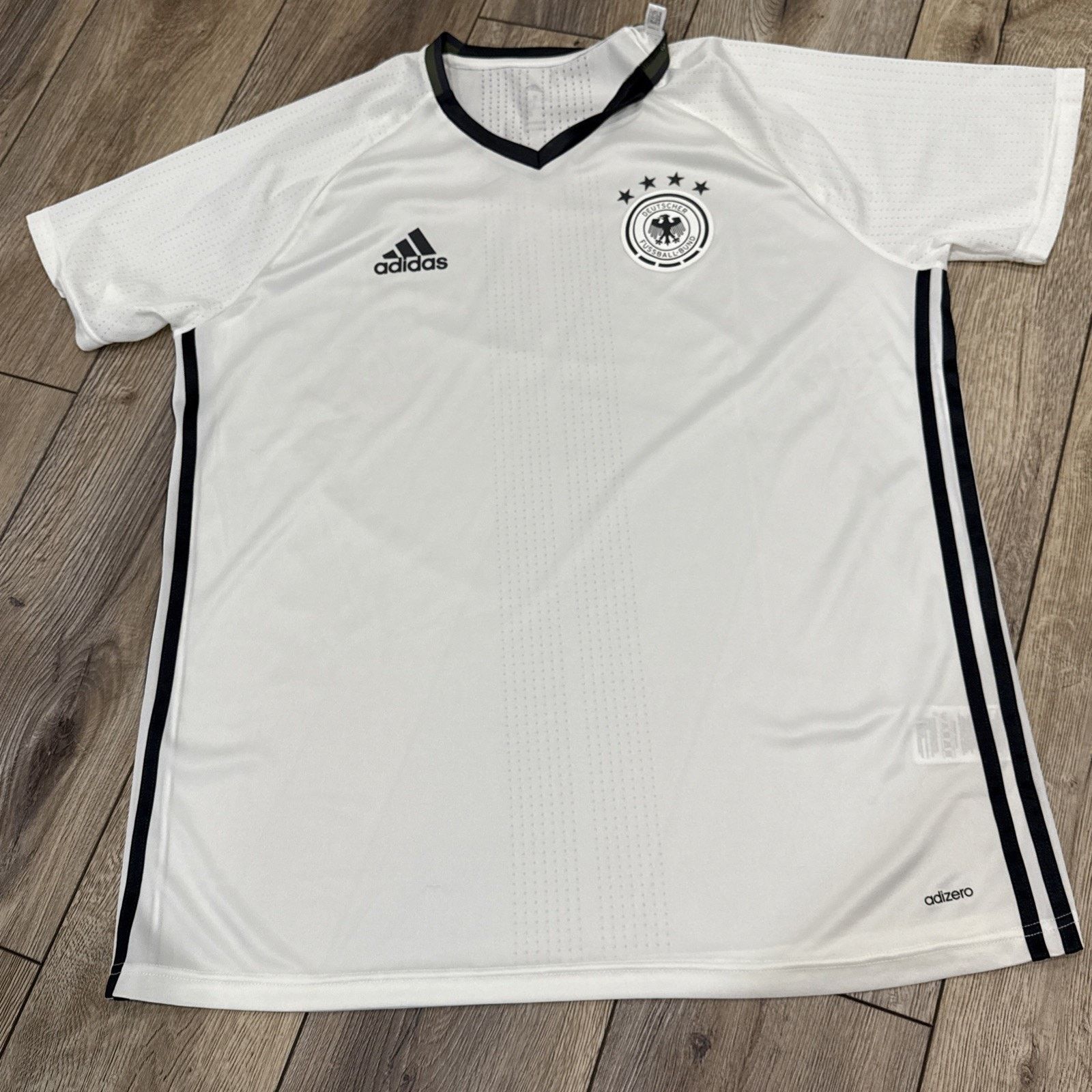 Adidas Germany 2015 Home PLAYER VERSION adidas Jersey Mens XL Size US XL / EU 56 / 4 - 1 Thumbnail