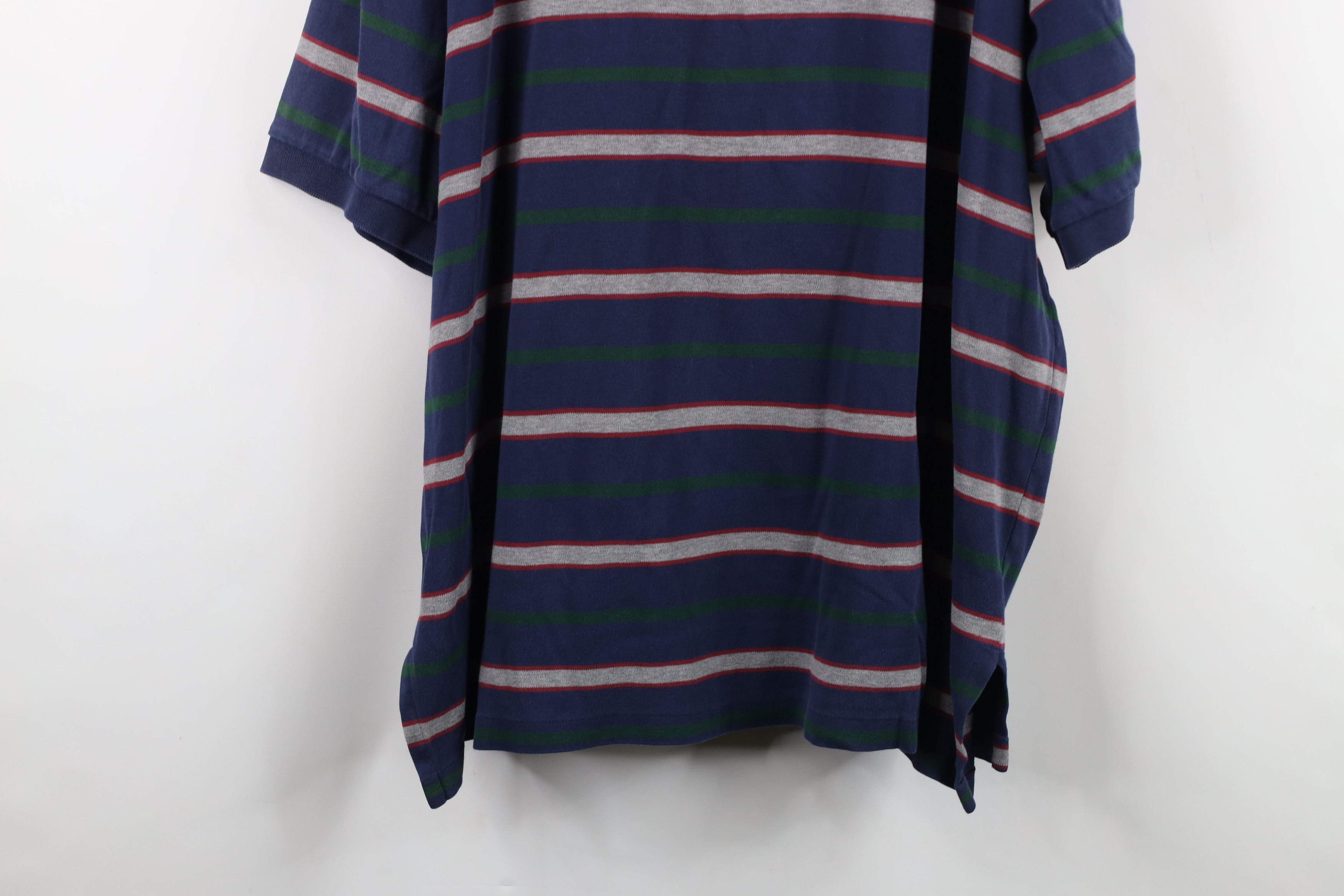 Ralph Lauren Vintage 90s Polo Golf Ralph Lauren Crest Striped Polo USA Size US XXL / EU 58 / 5 - 15 Thumbnail
