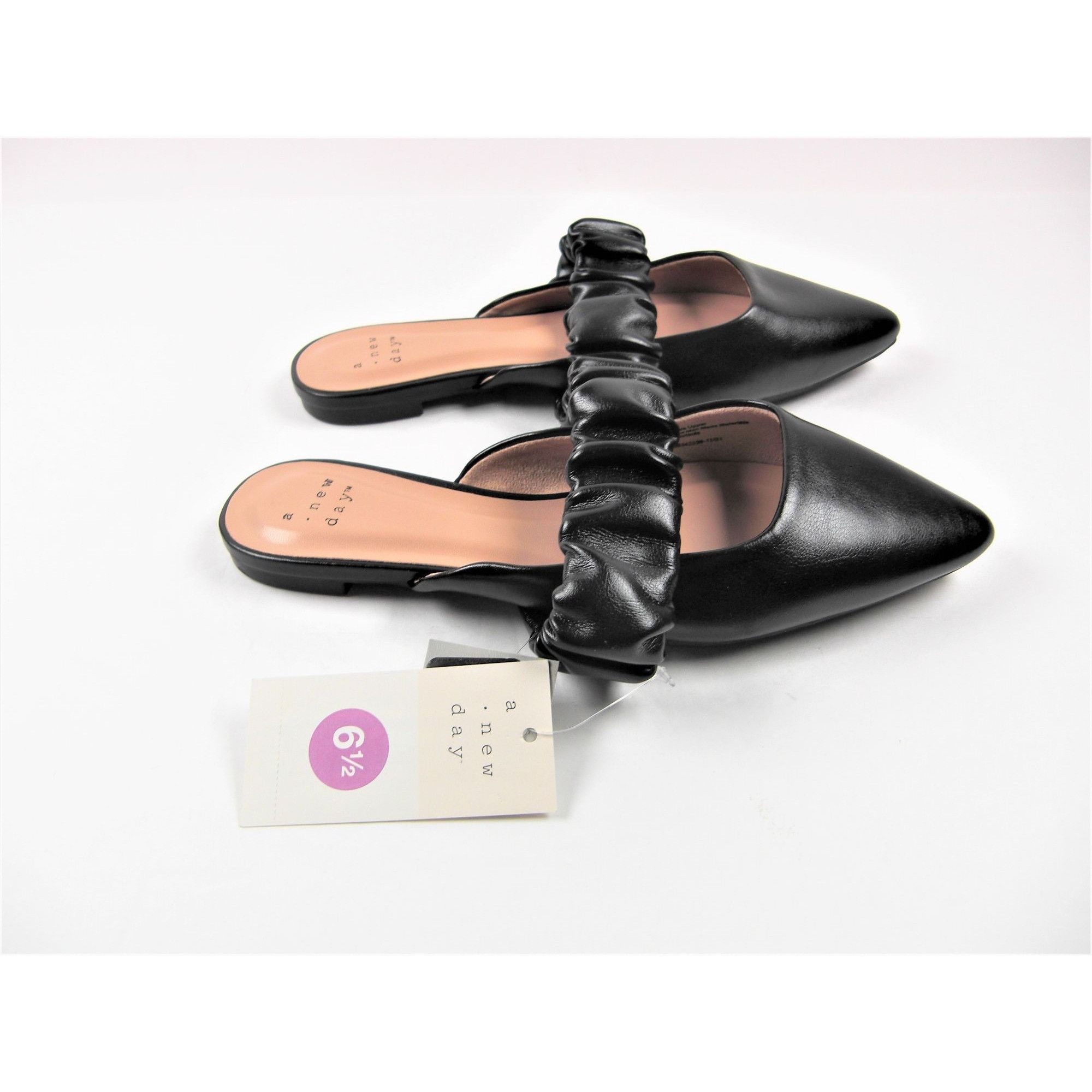 Other A New Day Women's Slides Sandals "CELESTE" Black Shoes Size Size US 6.5 / IT 36.5 - 1 Thumbnail