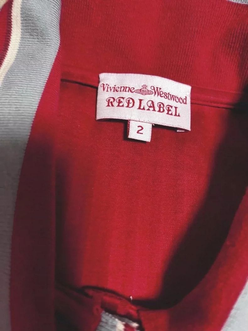 Vivienne Westwood Vivienne Westwood Red straight shirt polo skirt Size M / US 6-8 / IT 42-44 - 4 Thumbnail