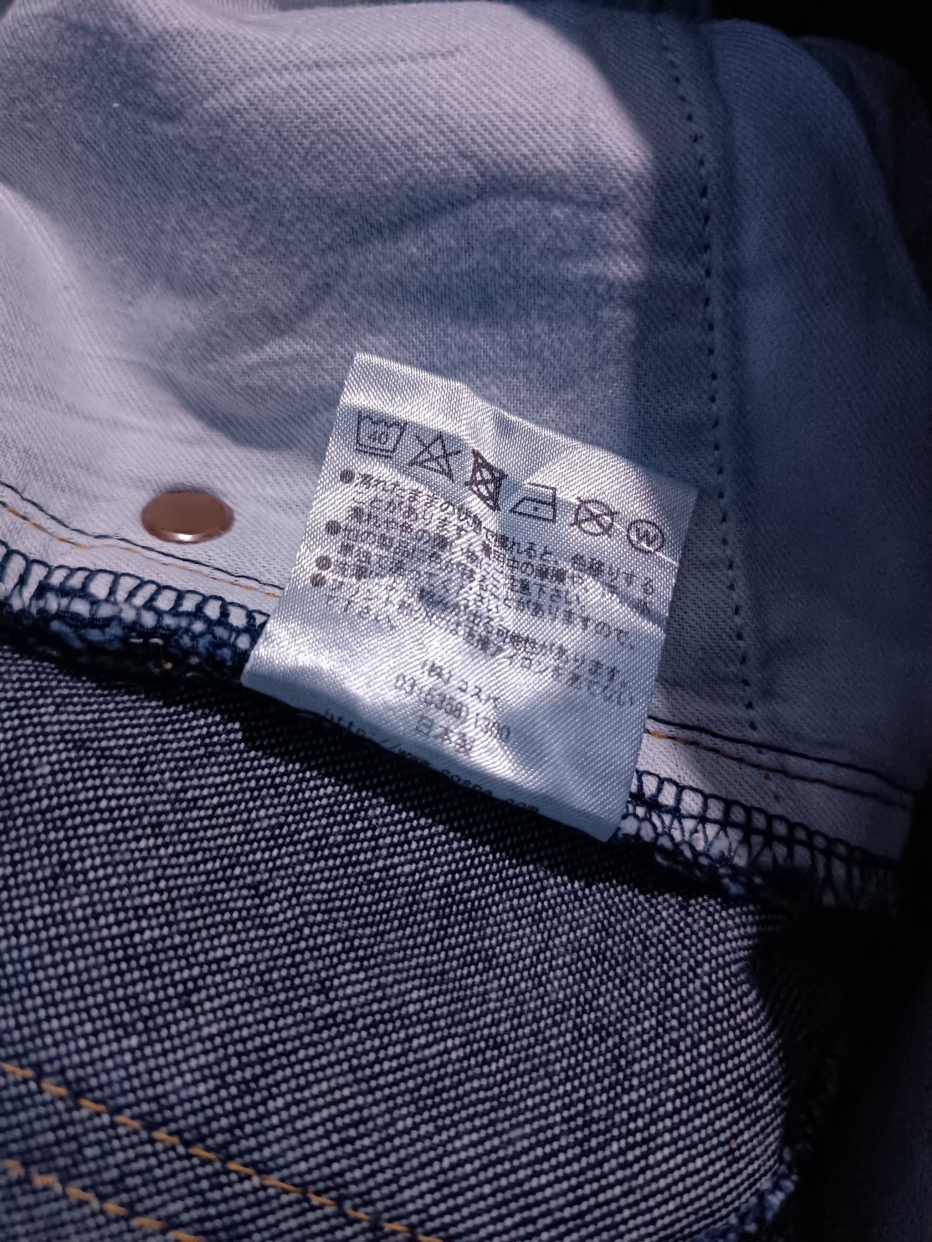 Japanese Brand 🇯🇵Extremely Rare Eva Cospa Evangelion Line Design Denim Size US 30 / EU 46 - 8 Thumbnail