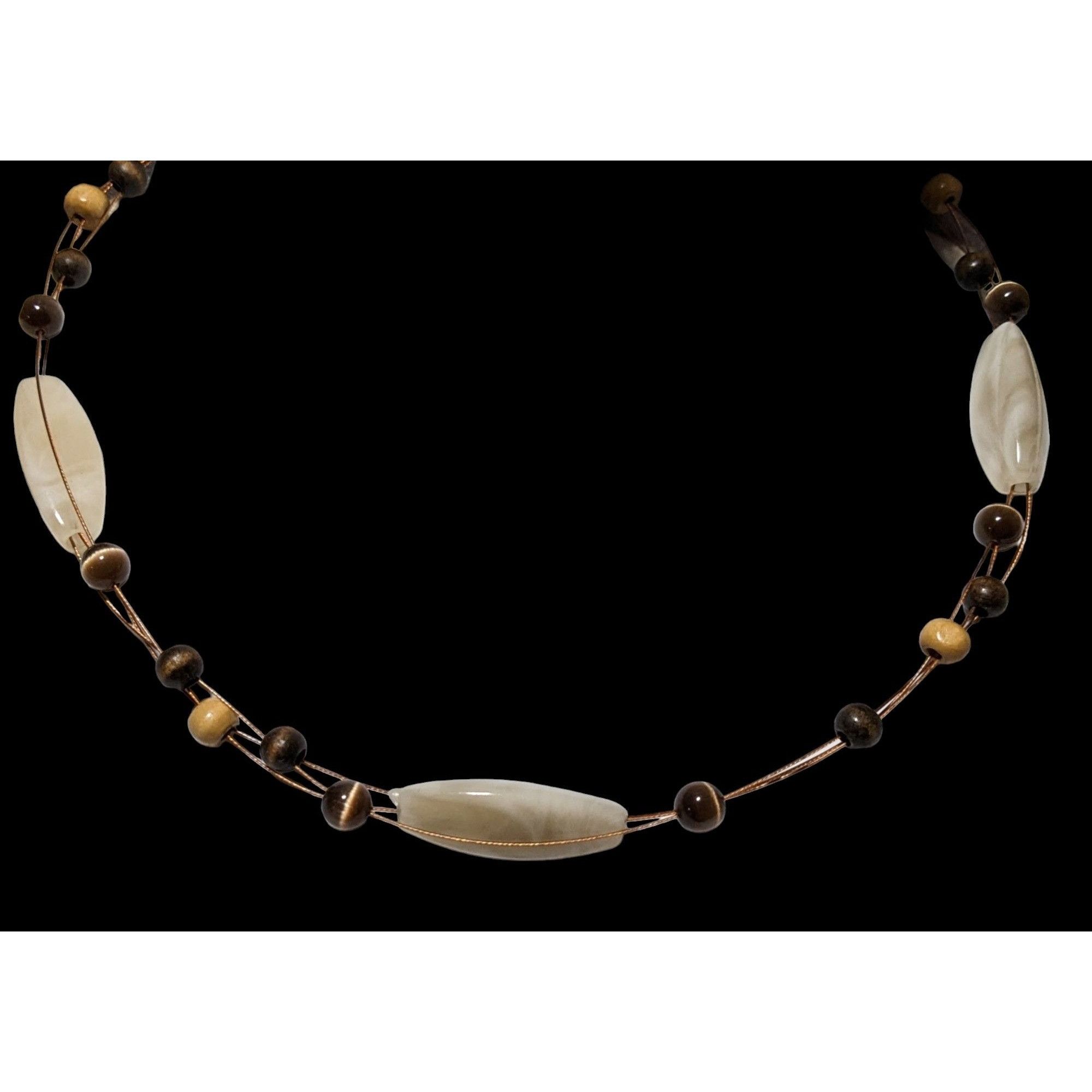 Other Earthy Bohemian Hippie Casual Beaded Necklace Size ONE SIZE - 2 Thumbnail