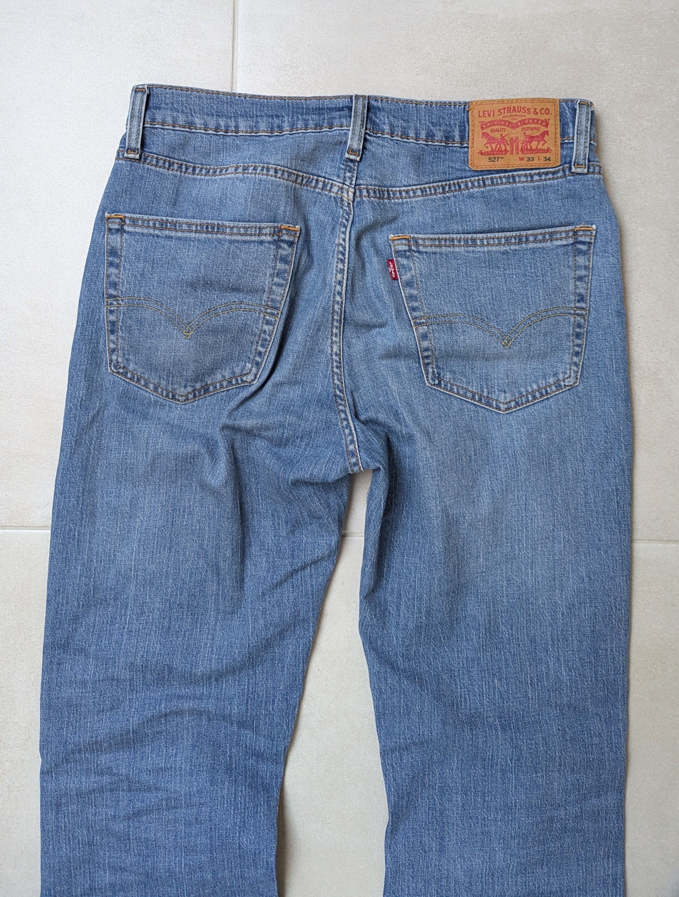 Levi's × Vintage Levi's Bootcut Blue Wash Denim Size US 33 - 5 Thumbnail