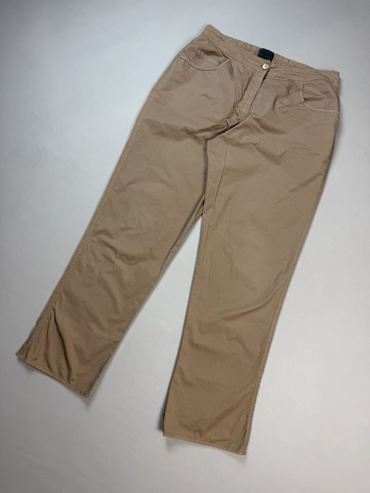 OSKA Oska Ladies Avant-Garde Cotton Chino Pants Trousers Size 3 Size 32" / US 10 / IT 46 - 4 Thumbnail