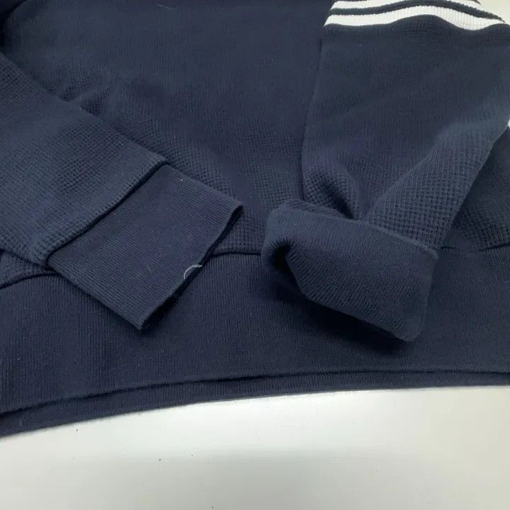 Thom Browne Thom Browne Navy Crewneck Sweatshirt with Stripes -2507 Size US M / EU 48-50 / 2 - 5 Thumbnail