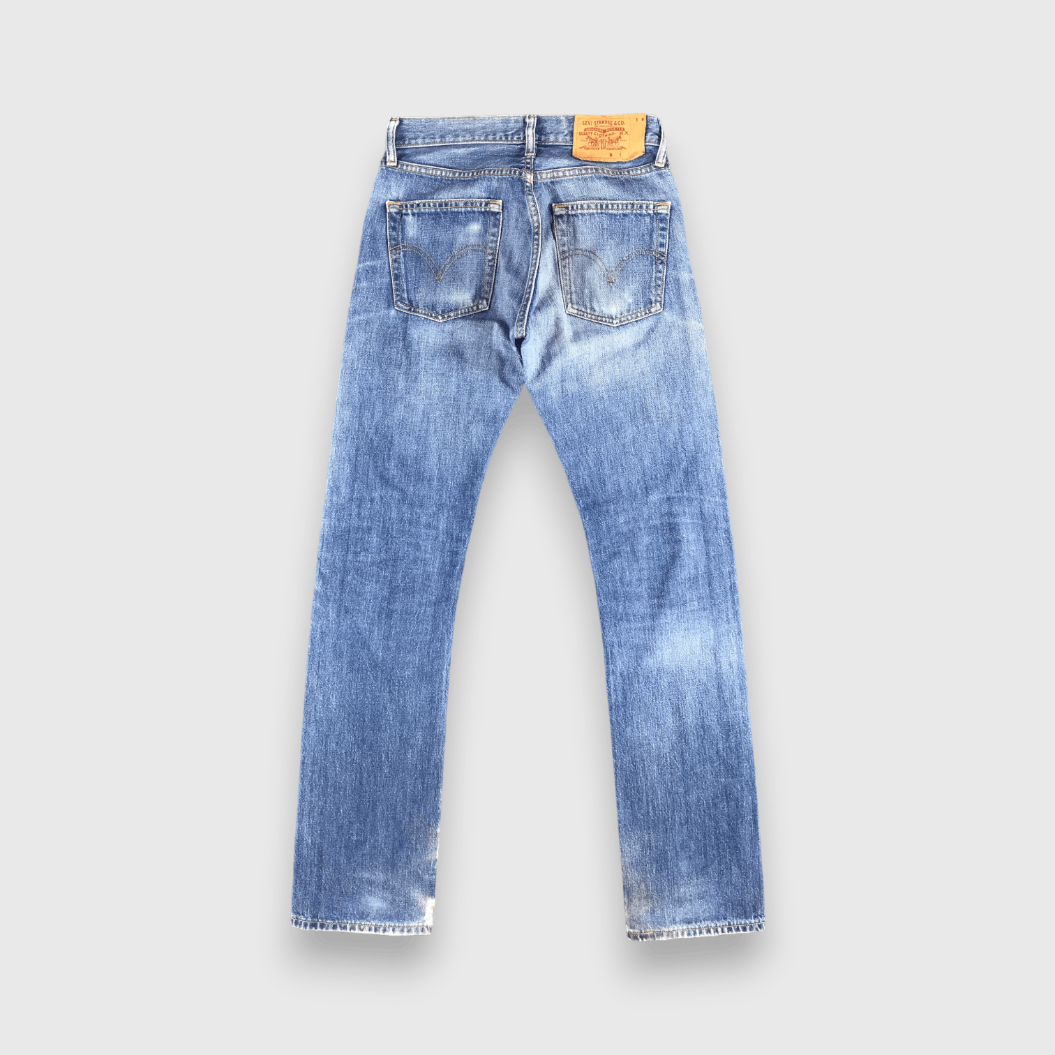 Levi's 90s Vintage Blue Wash Levis 505 Jeans-J1911 Size US 29 - 2 Thumbnail