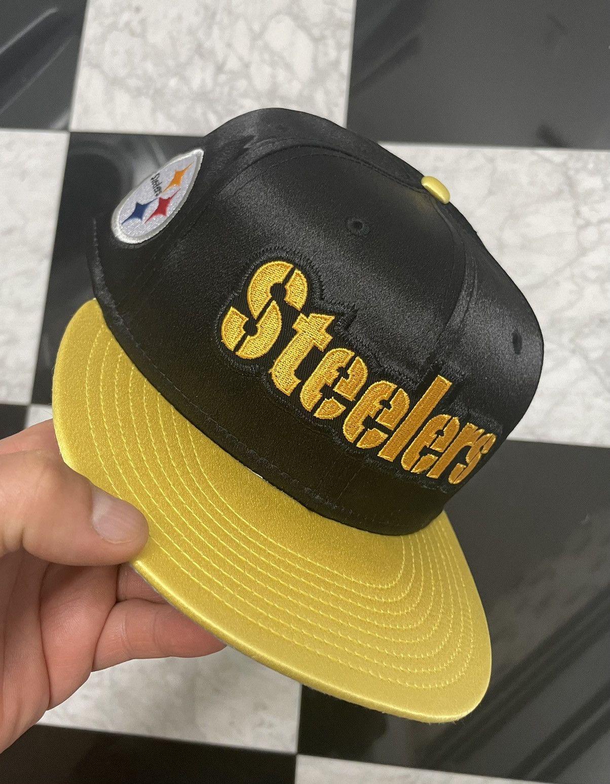 New Era 🔥 Steelers all satin fitted few other sizes available Size ONE SIZE - 1 Thumbnail