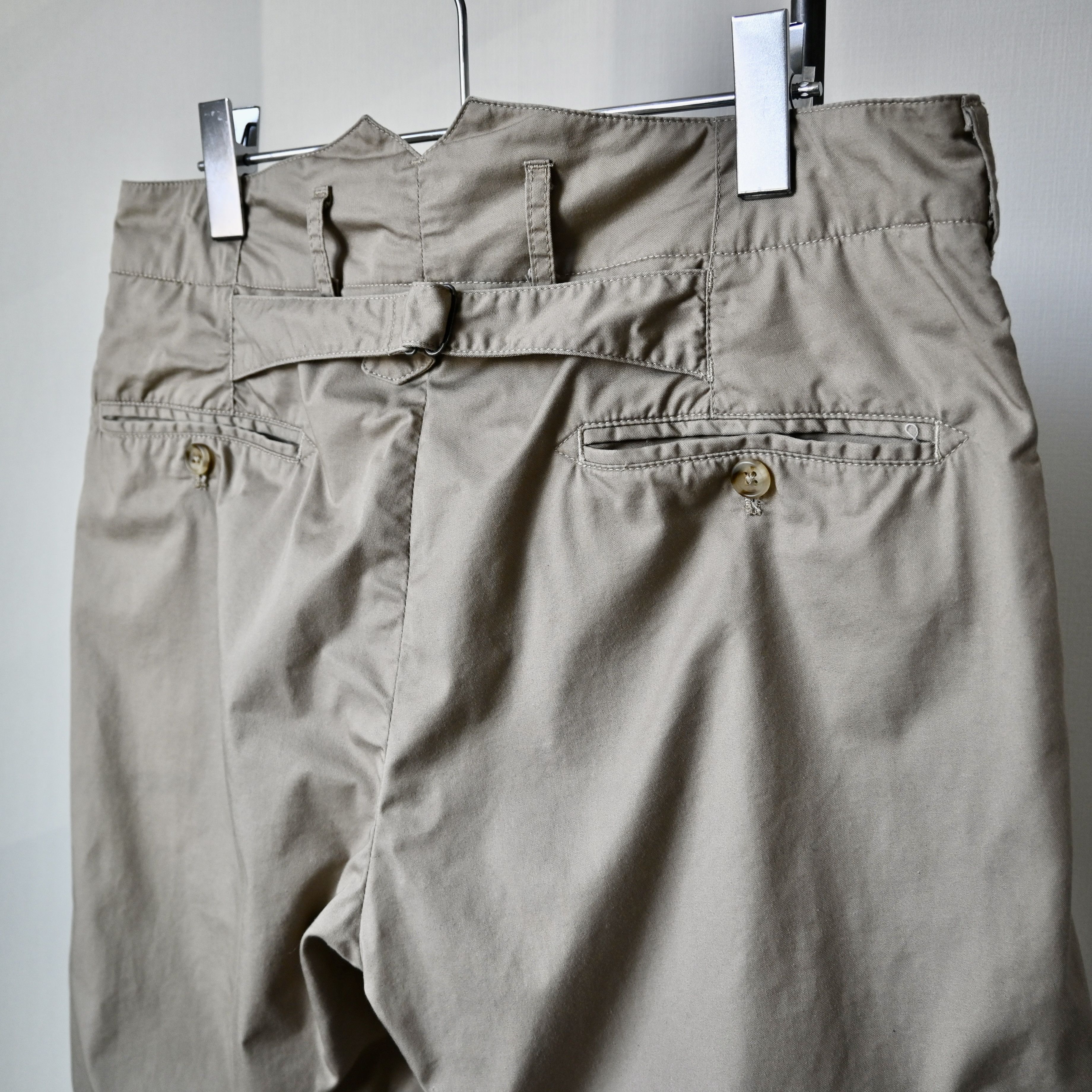 Engineered Garments Engineered Garments buckled back plus-four 3/4 twill shorts Size US 32 / EU 48 - 3 Thumbnail