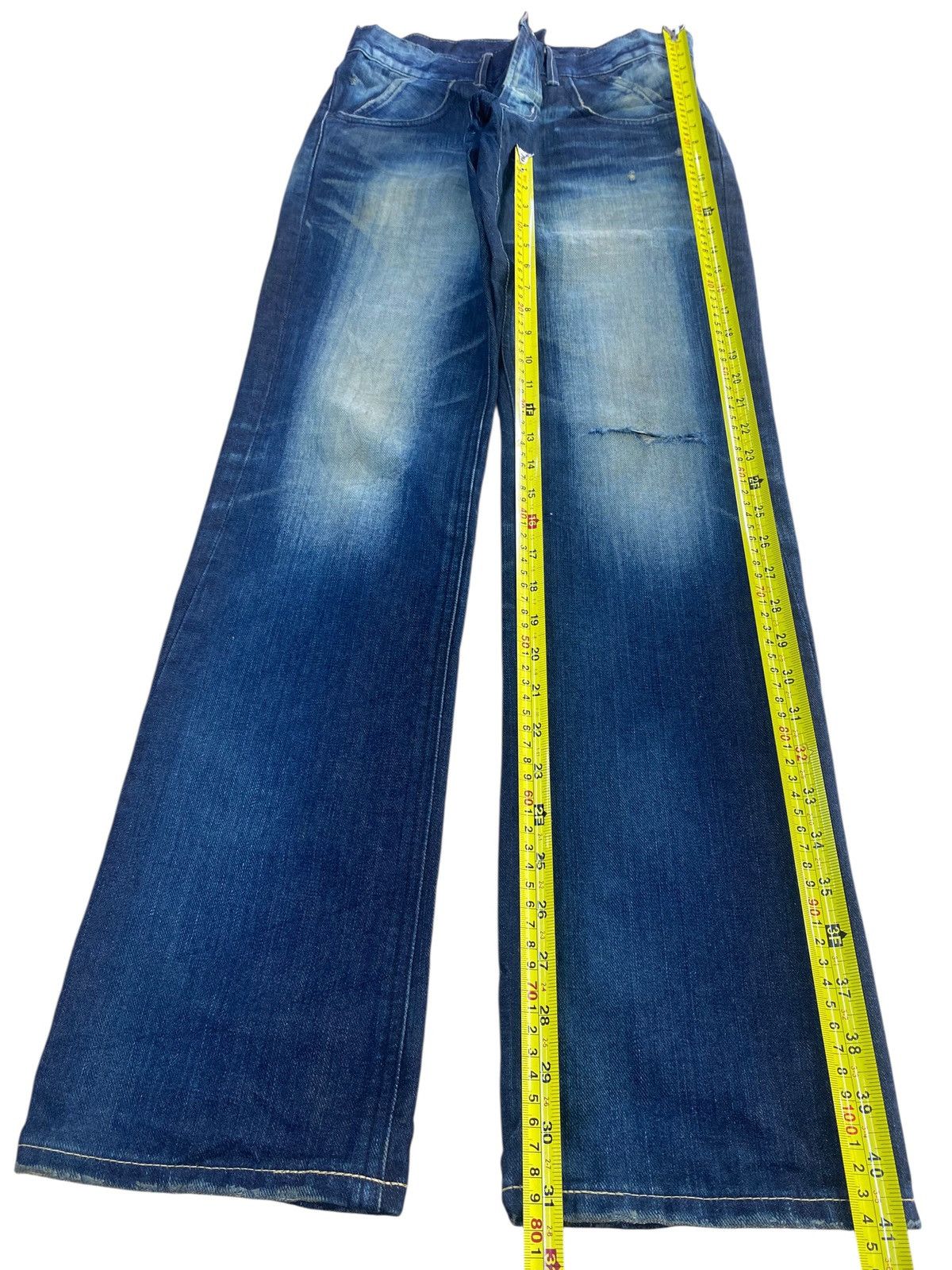 Japanese Brand Japanese Brand Light Faded Wash Style Straight Cut Jeans Size US 28 / EU 44 - 7 Thumbnail