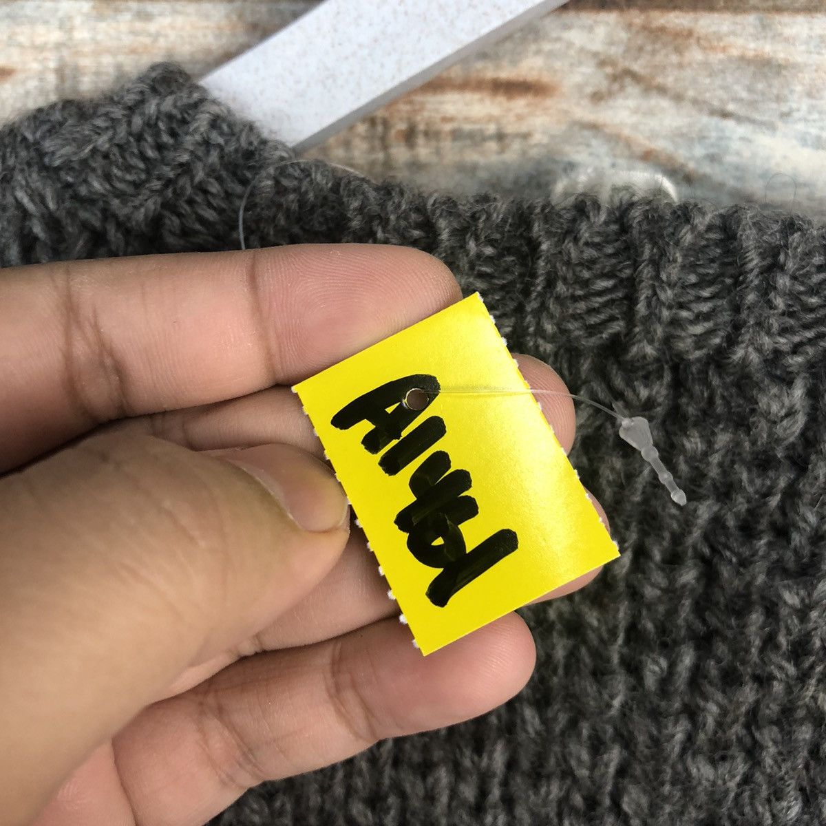 Homespun Knitwear × Japanese Brand Navara vintage Grey Patterned Cardigans Knitwear #A1461 Size S / US 4 / IT 40 - 11 Thumbnail