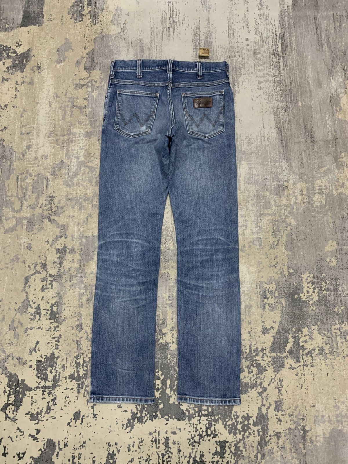 Wrangler VINTAGE WRANGLER DISTRESSED DENIM JEANS W30x30.5 Size US 30 / EU 46 - 7 Thumbnail