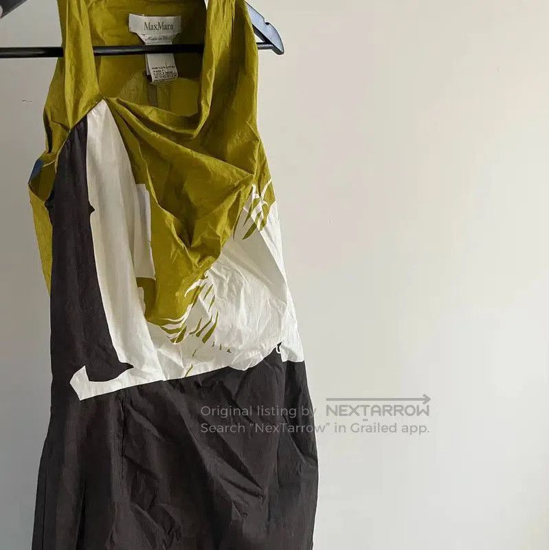 Max Mara MaxMara Multicolor Women's Dress in Size L . Size L / US 10 / IT 46 - 5 Thumbnail