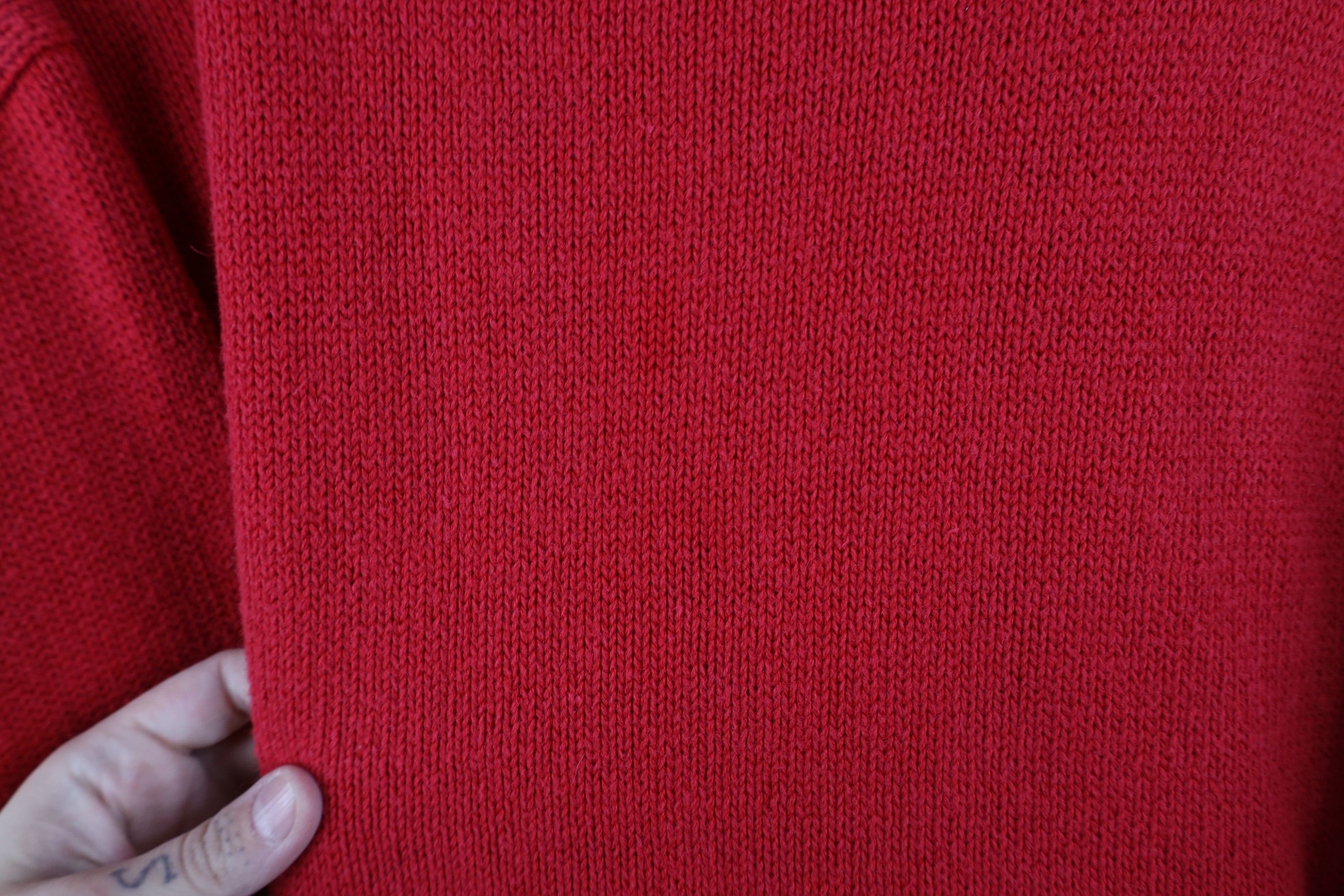 American Eagle Outfitters Vintage 90s American Eagle Outfitters Crewneck Sweater Red Size US XL / EU 56 / 4 - 5 Thumbnail