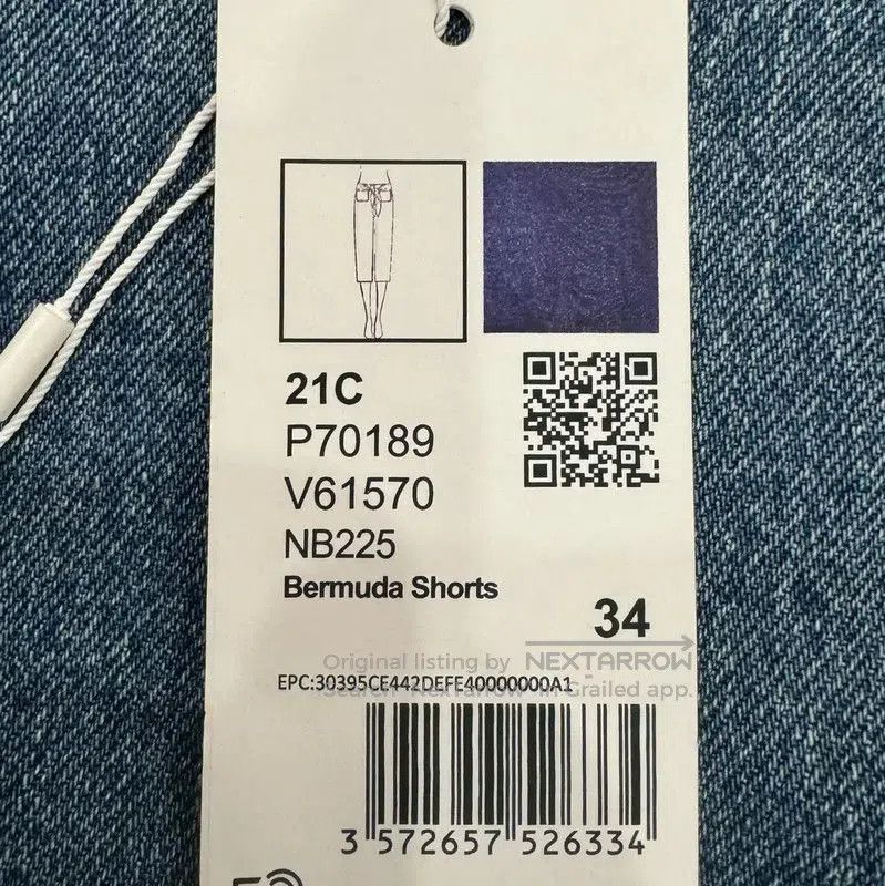 Chanel Chanel Blue Denim Women's Jeans Size XS . Size 23" - 5 Thumbnail