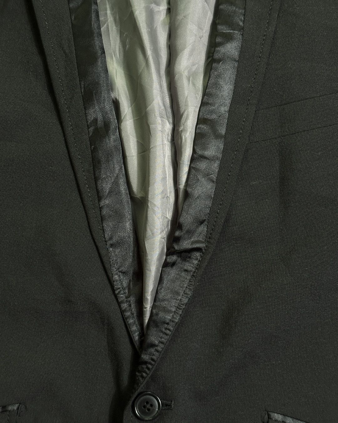Peyton Place For Men 2000s Hedi Slimane Style Tuxedo Jacket
