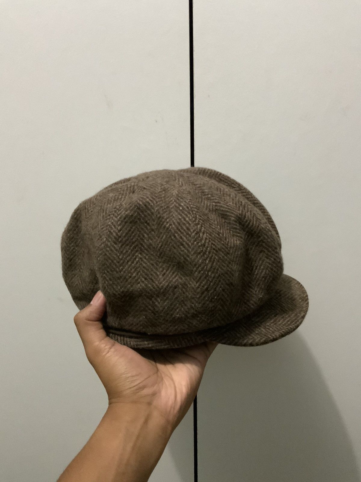 Japanese Brand Clothing Wool Brown Japan Newsboy Hat Size ONE SIZE - 4 Thumbnail