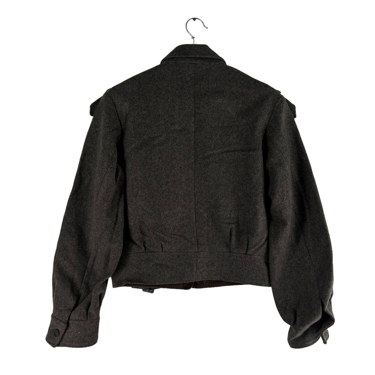 Vintage 🔥VTG WOOL BOMBER JACKET CROPPED VANESSABRUNO JAPAN Size US M / EU 48-50 / 2 - 8 Thumbnail