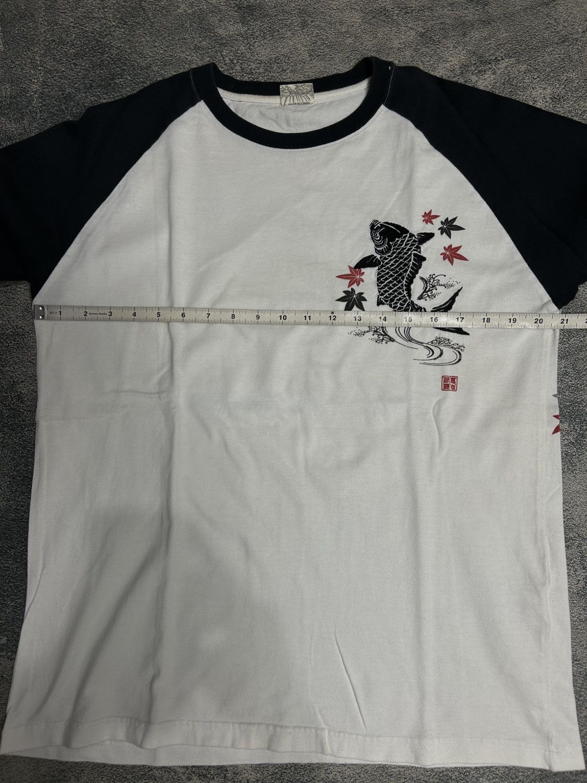 Japanese Brand Vintage Ganerate Sukajan Koi Fish Japanese Size US L / EU 52-54 / 3 - 10 Thumbnail