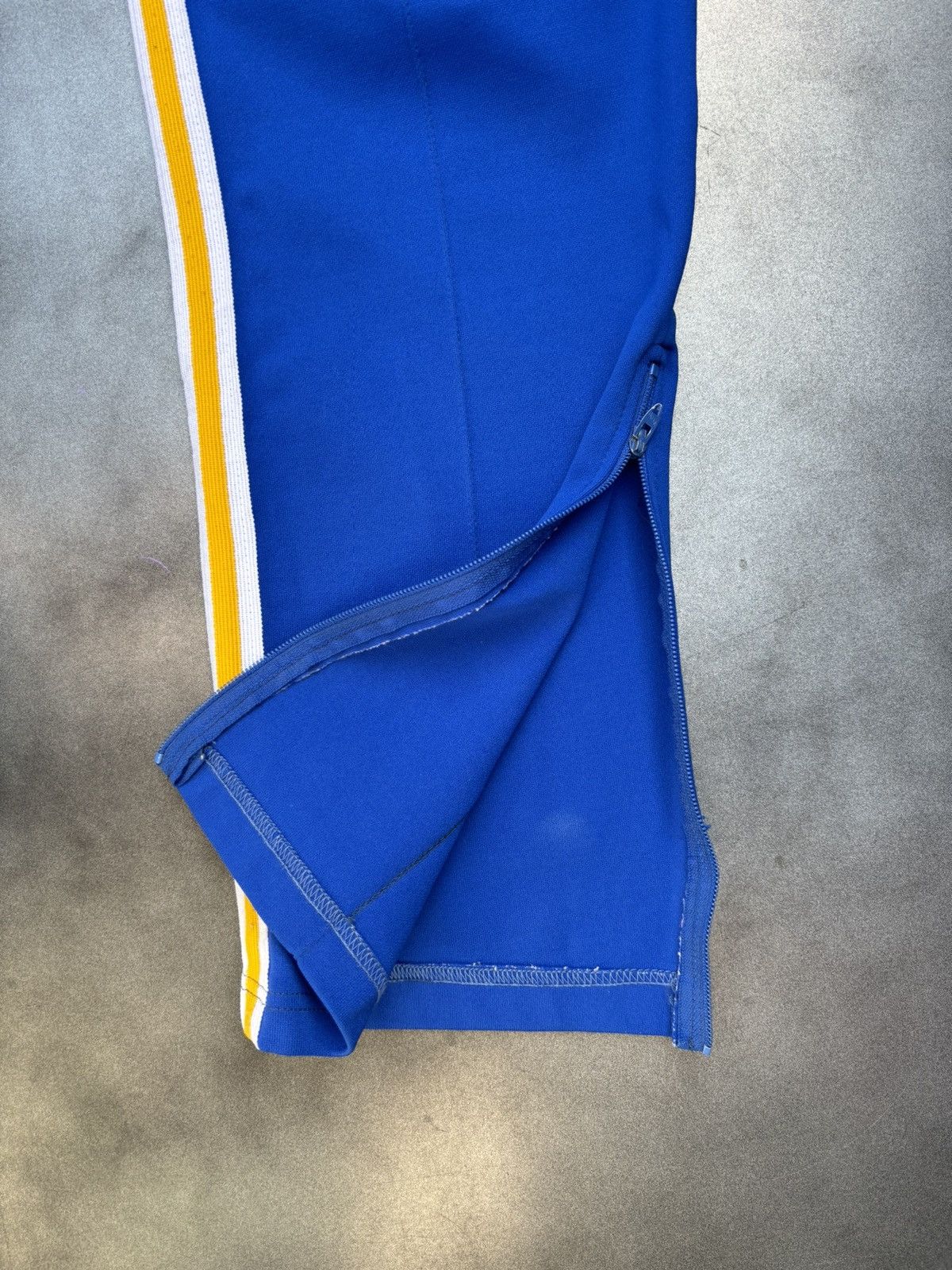 Adidas × Vintage 1980s Vintage Track Pants Broderick USA Talon Stretch Nylon Size US 28 / EU 44 - 6 Thumbnail