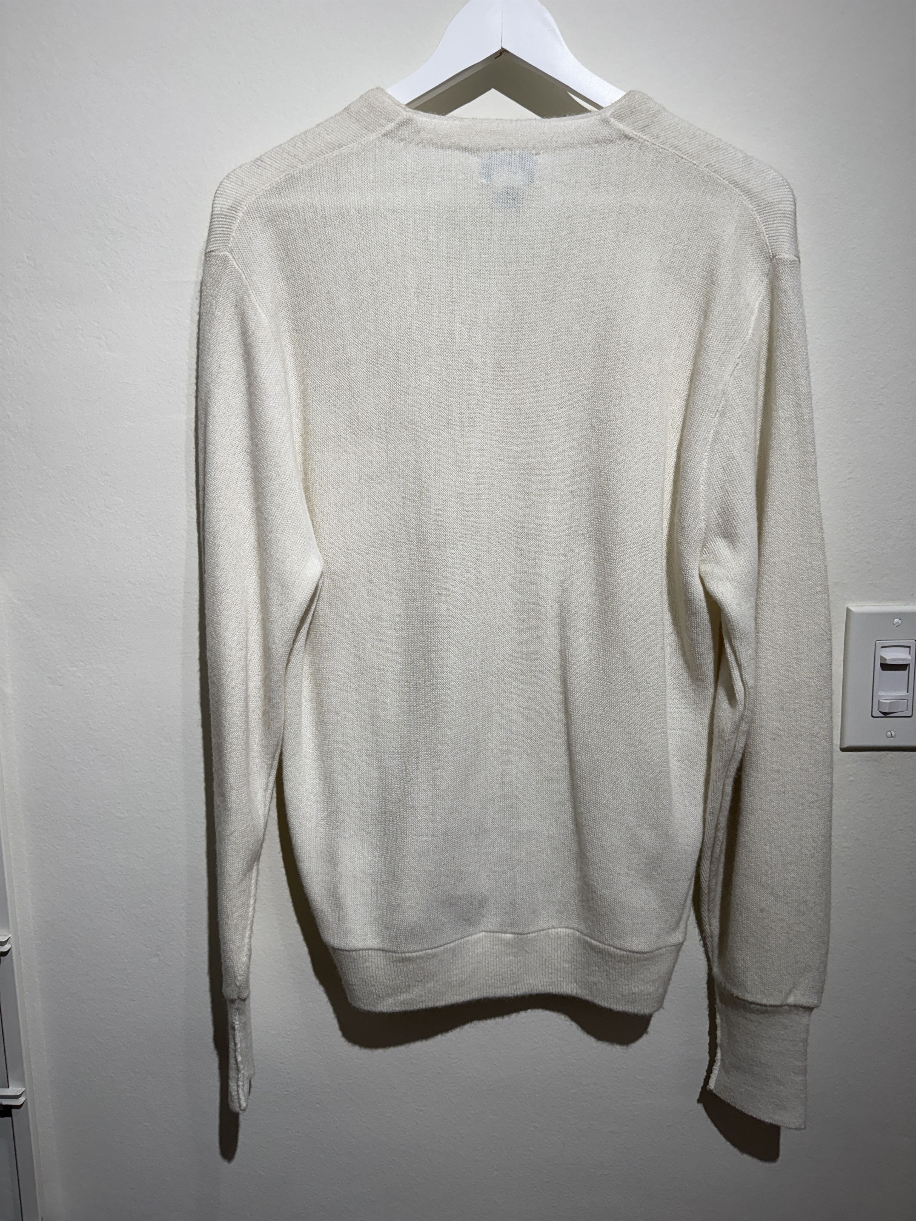 Lacoste Vintage IZOD Lacoste Cardigan – Cream Knit, Made in USA Size US M / EU 48-50 / 2 - 6 Thumbnail