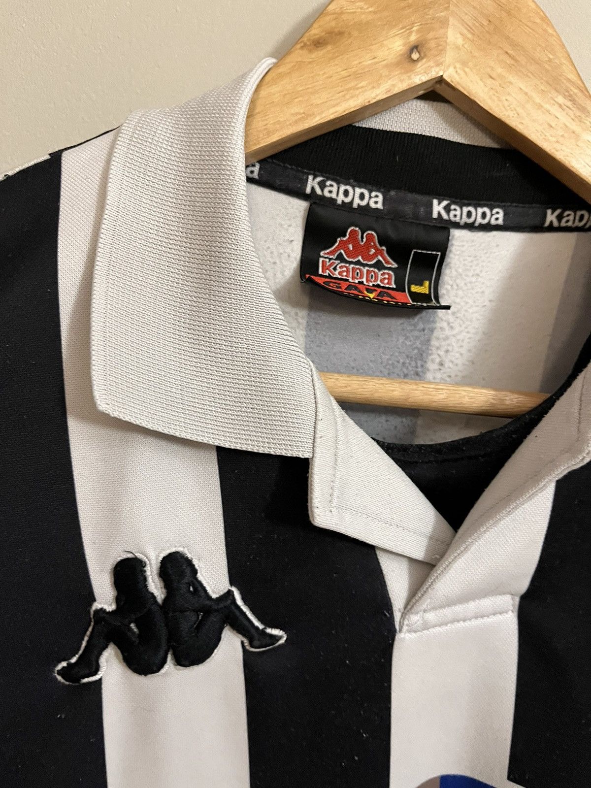 Kappa Vintage Kappa 98/99 Juventus FC serie a football zidane kit Size US L / EU 52-54 / 3 - 3 Thumbnail