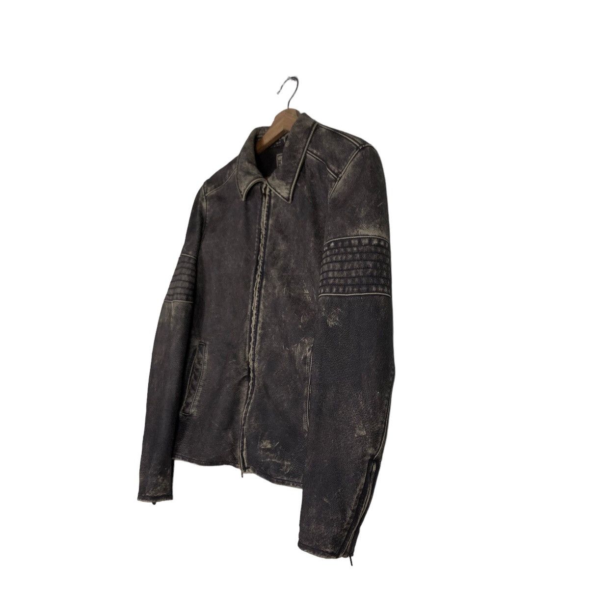 Japanese Brand 🔥Vintage Pigskin Leather Biker Jacket Pinball Japan Made Size US S / EU 44-46 / 1 - 2 Thumbnail
