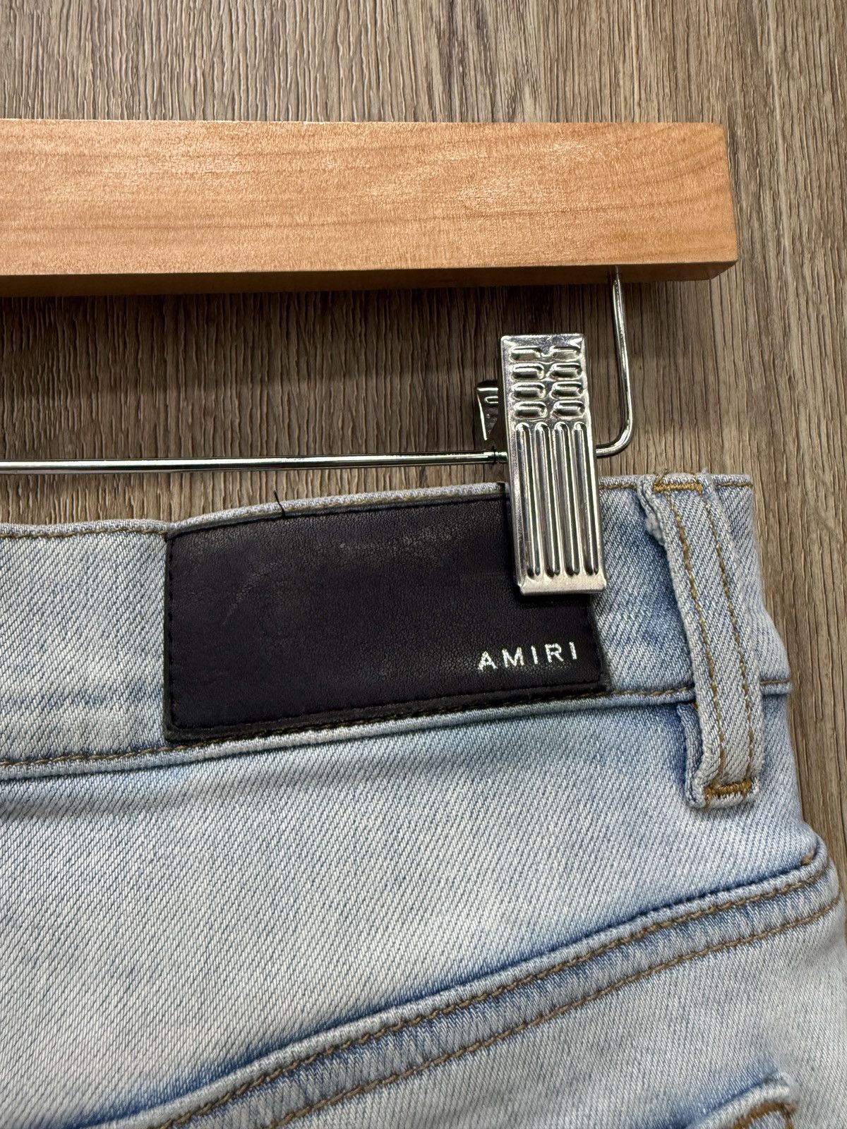 Amiri Amiri MX1 Denim baby Blue Patch Size US 30 / EU 46 - 7 Thumbnail