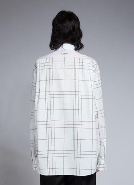 Marni o1w1db10824 Sleeves Shirt in White Size XS / US 0-2 / IT 36-38 - 2 Thumbnail