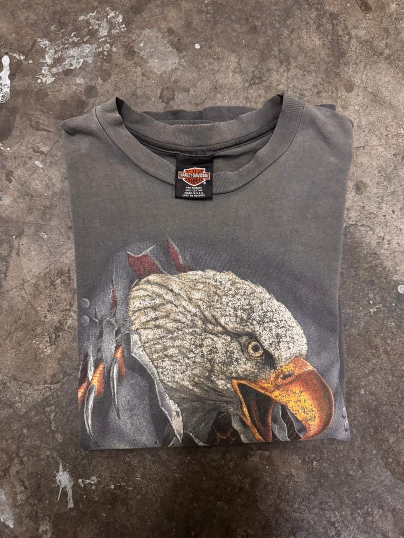 Harley Davidson 90’s Faded harley davidson eagle travis scott Size US L / EU 52-54 / 3 - 6 Thumbnail