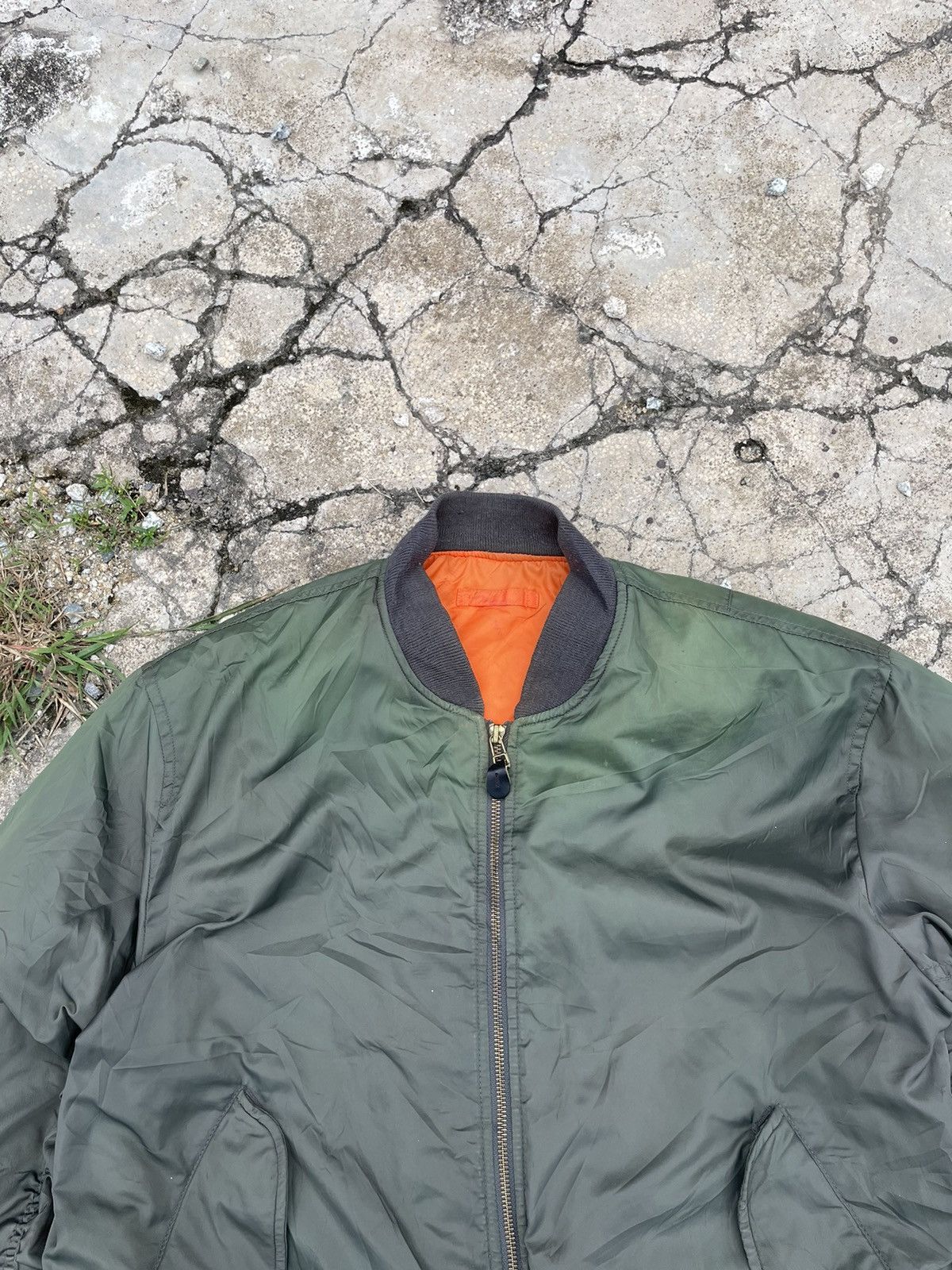 Alpha Industries Vintage OG Ma-1 Fly Intermediate Bomber Jacket Military Size US M / EU 48-50 / 2 - 4 Thumbnail