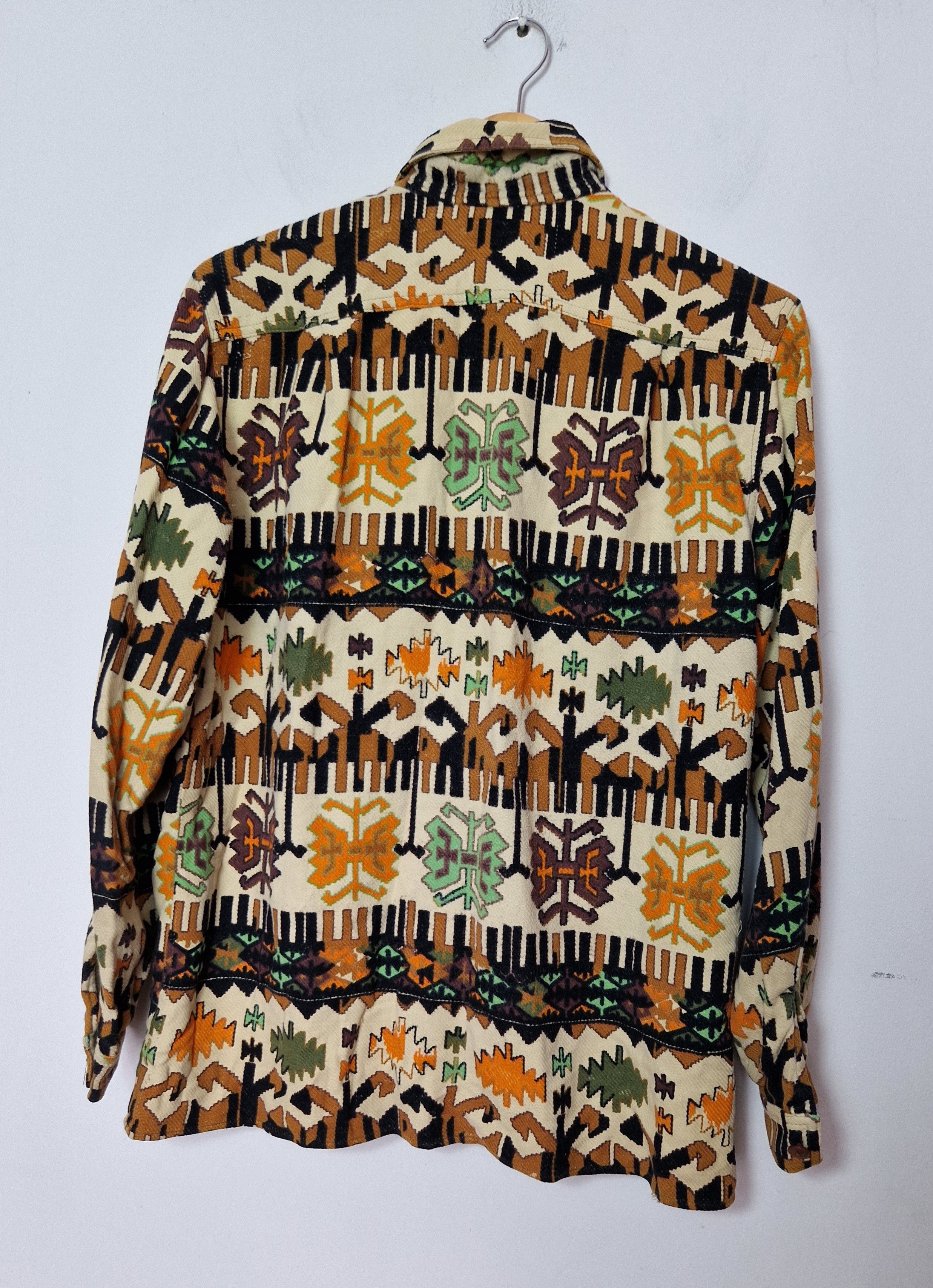 Japanese Brand × Vintage vintage abstract shirt Size US L / EU 52-54 / 3 - 5 Thumbnail