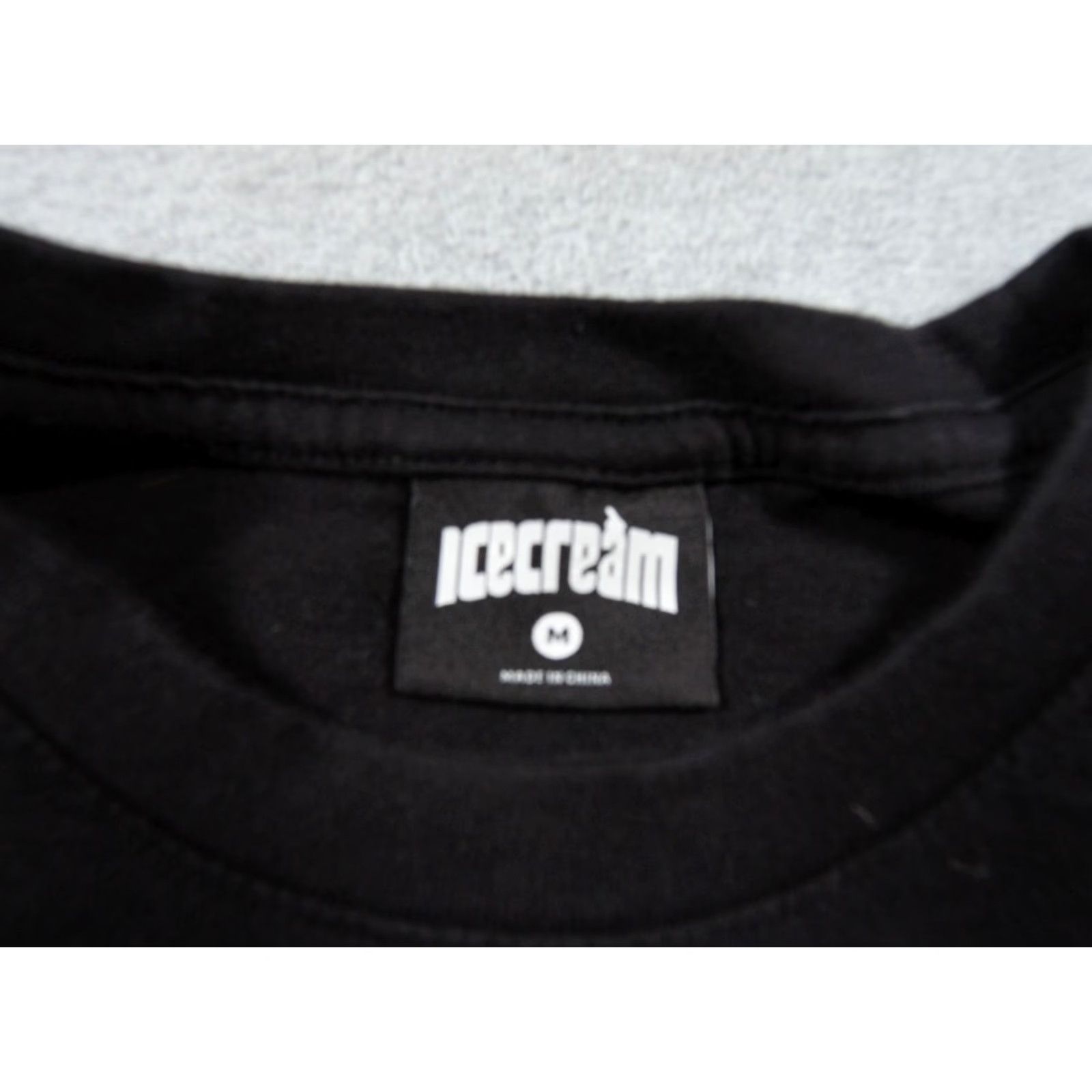 Vintage Icecream Shirt Mens Medium Black Long Sleeve Skate Streetwear Tee Pharrell Size US M / EU 48-50 / 2 - 5 Thumbnail