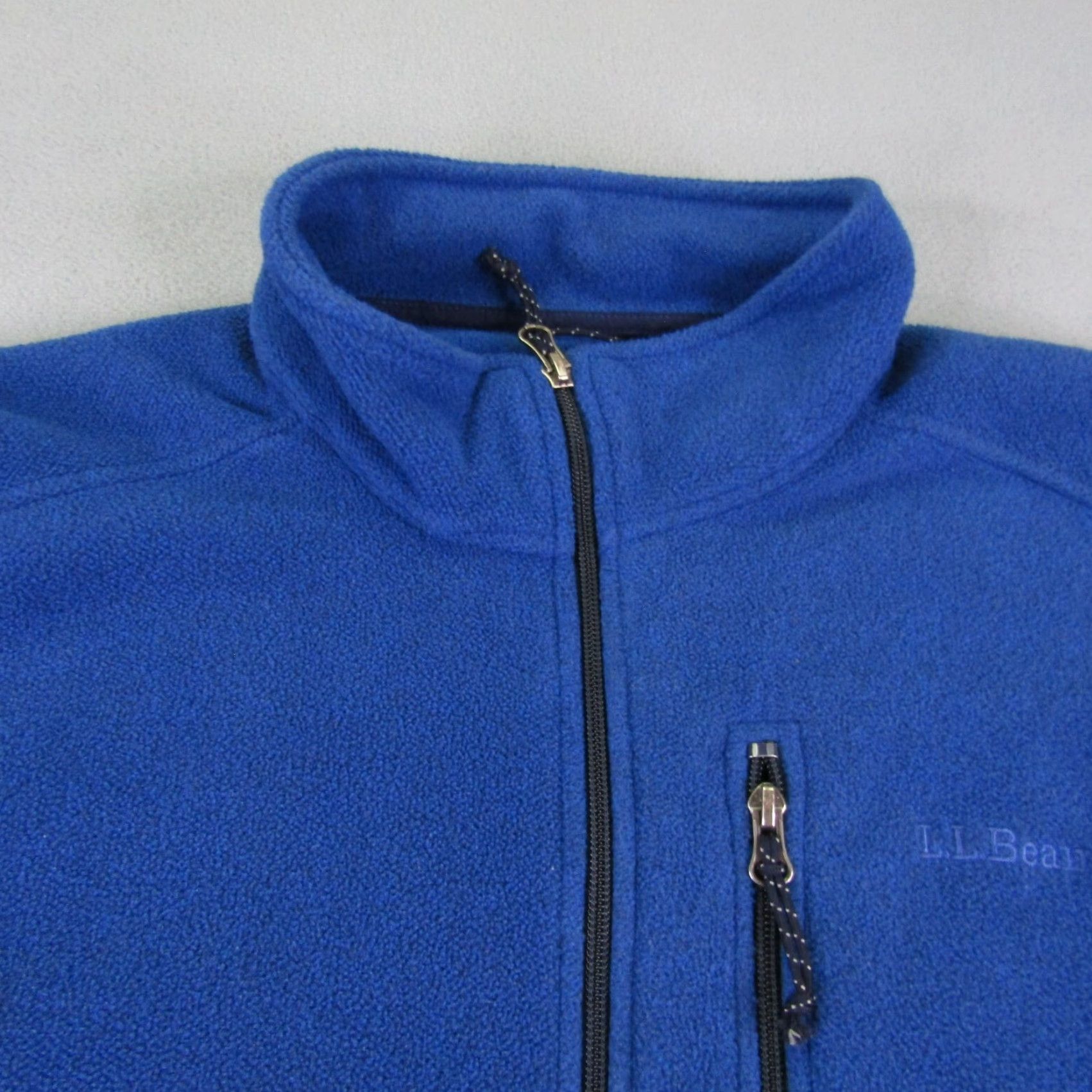 Vintage VINTAGE LL Bean Vest Mens XL Blue Polartec Mountain Fleece Full Zip Outdoors Size US XL / EU 56 / 4 - 2 Thumbnail