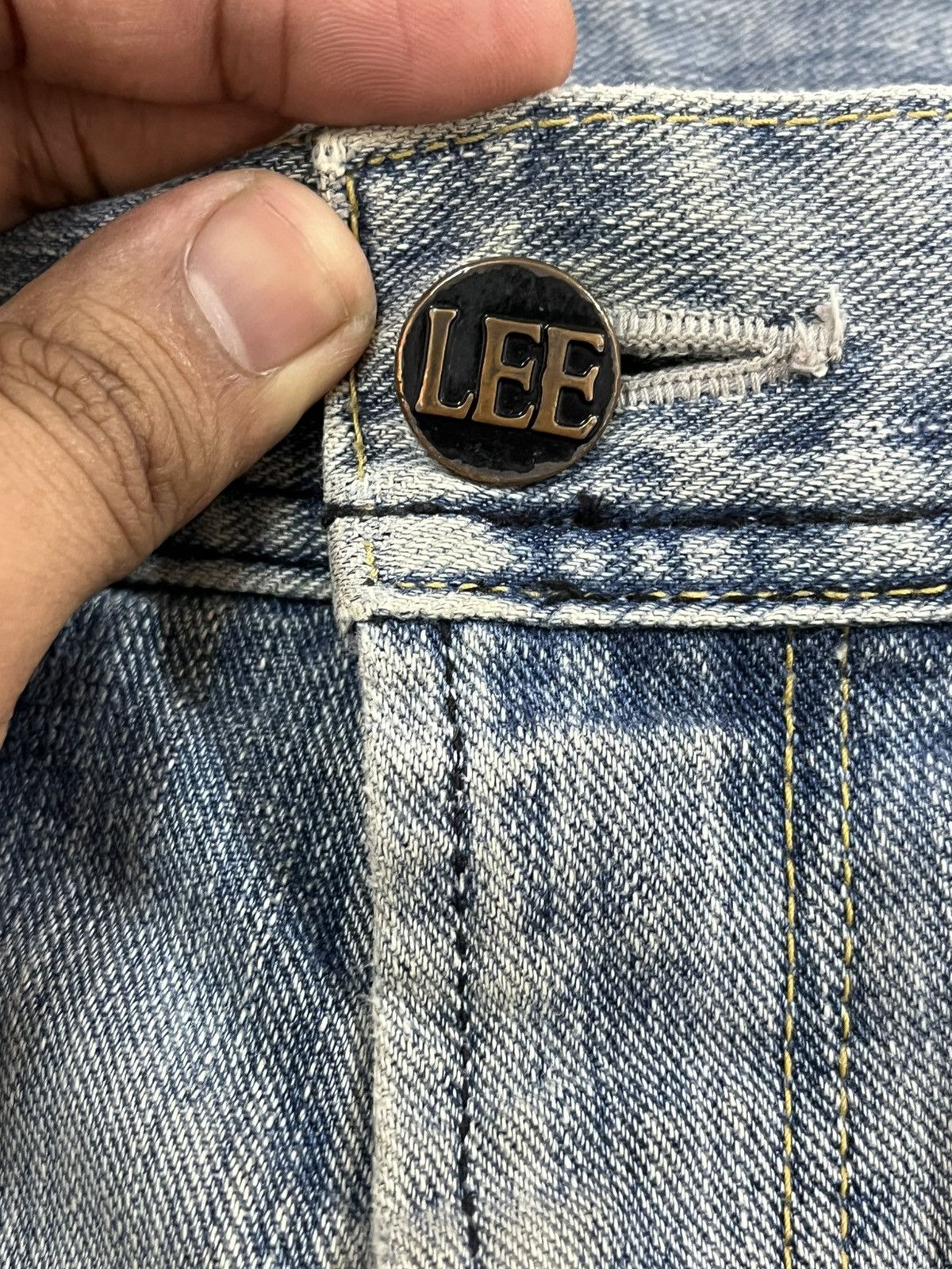 Lee Vintage Lee Riders Flare Bell Bottom Mudwash Denim Size US 32 / EU 48 - 9 Thumbnail