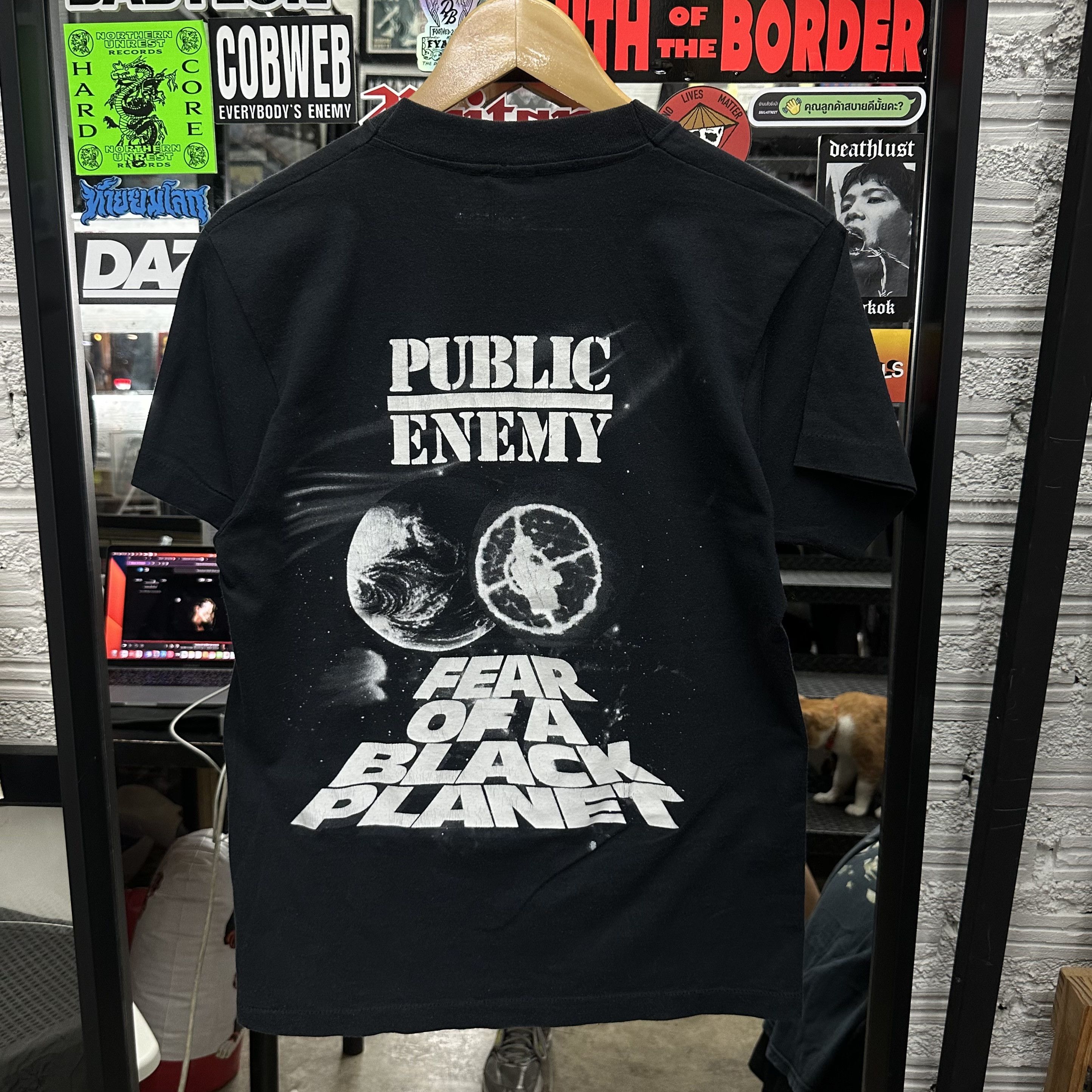 Band Tees PUBLIC ENEMY Fear of the Black Planet Vintage 90s Shirt Size US M / EU 48-50 / 2 - 5 Thumbnail