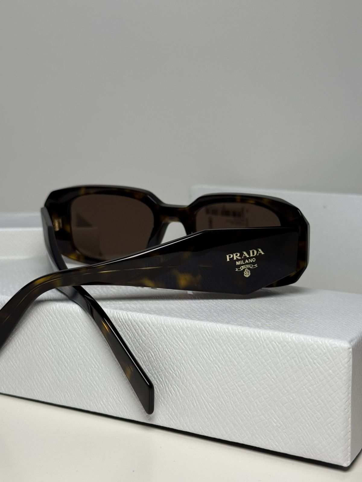 Prada Prada Symbole Sunglasses Tortoise shell Size ONE SIZE - 1 Thumbnail
