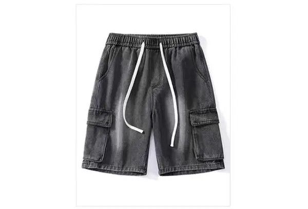 VIBE Street Vintage Loose Fit Denim Shorts Size US 31 - 8 Thumbnail