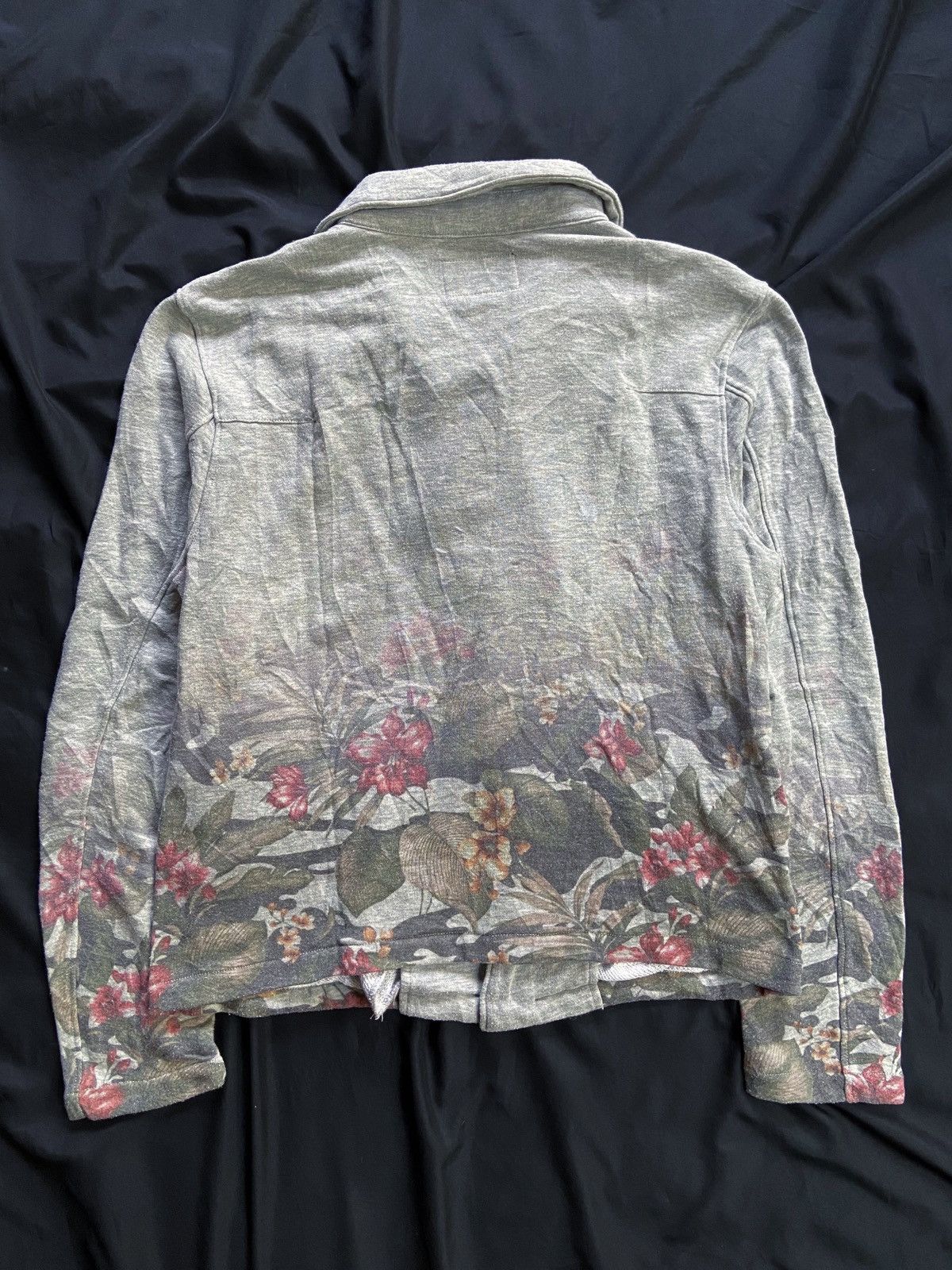 PPFM PPFM FLOWERS ASYMMETRICAL ZIP JACKET Size US M / EU 48-50 / 2 - 3 Thumbnail